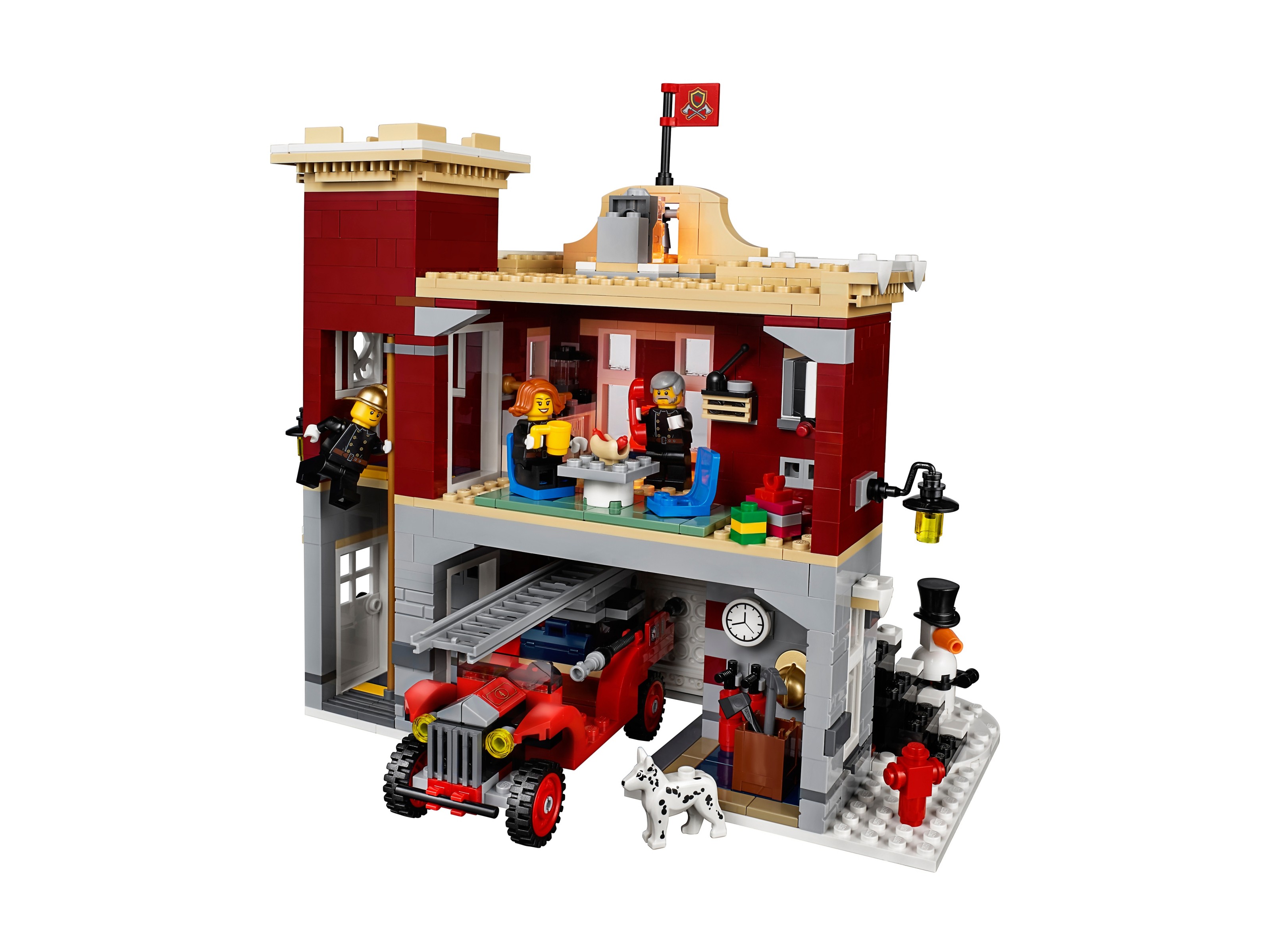 LEGO Creator Expert - Remiza strażacka w zimowej wiosce