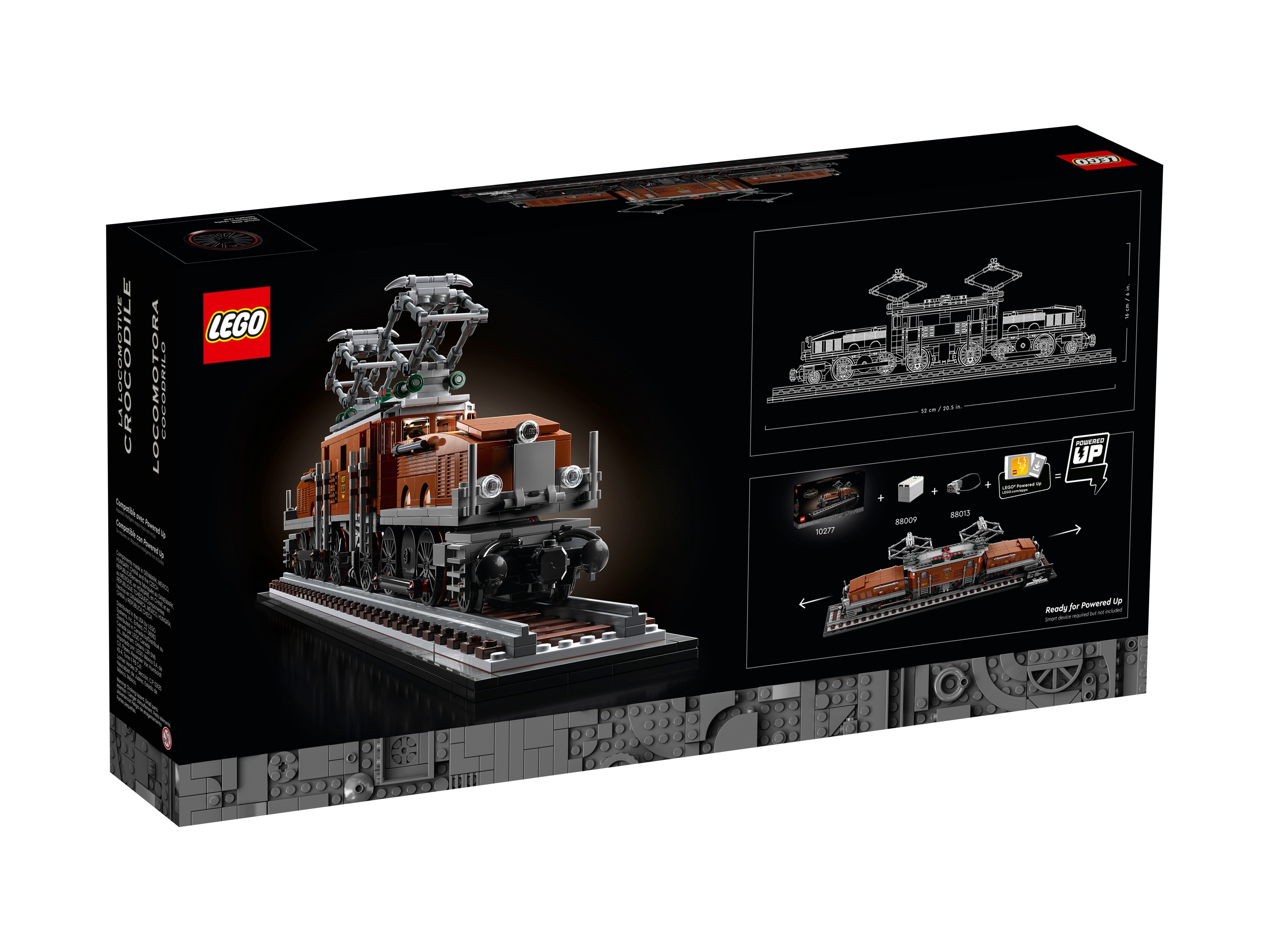 LEGO Icons - Lokomotywa Crocodile