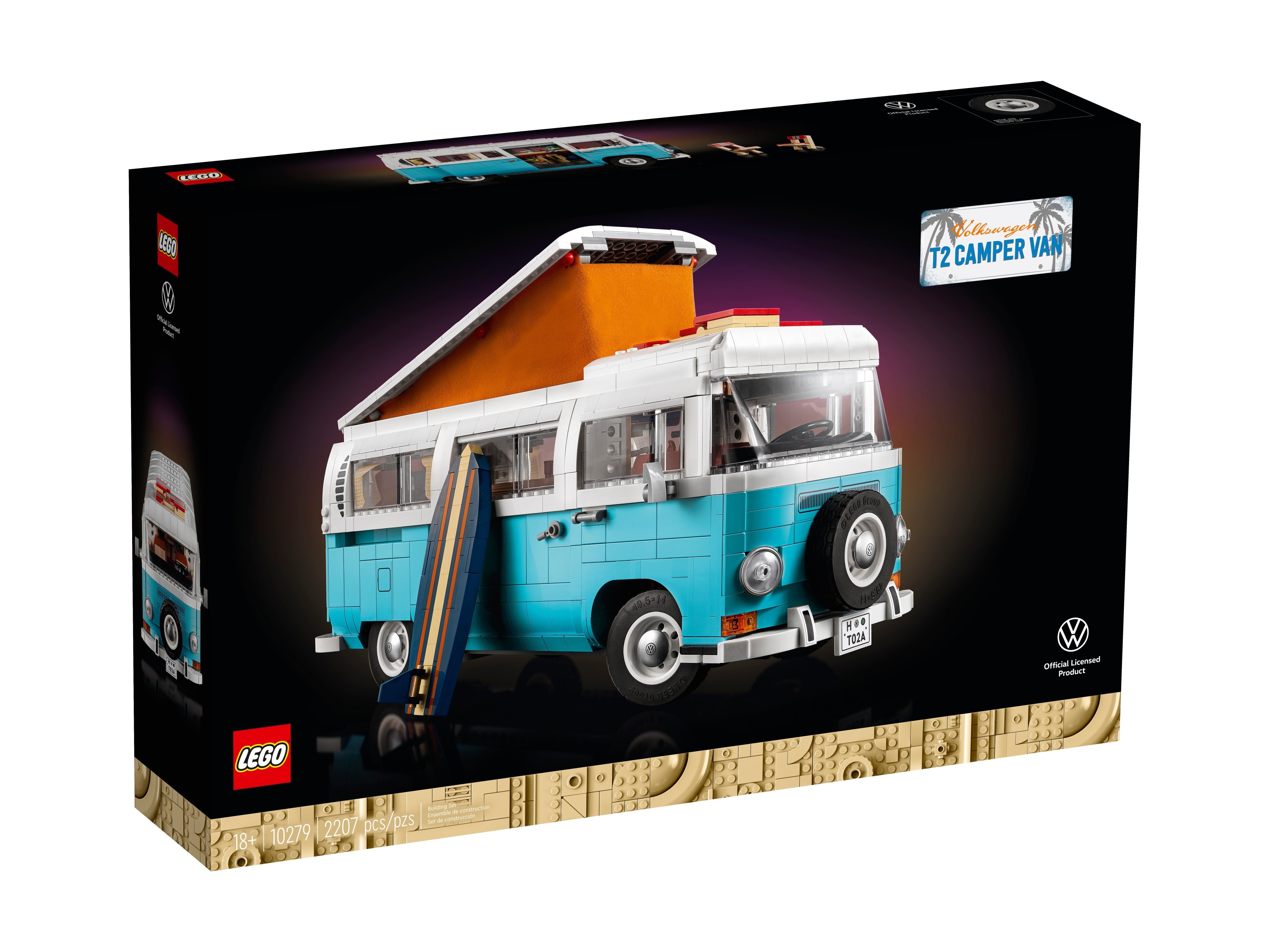 LEGO Icons - Mikrobus kempingowy Volkswagen T2