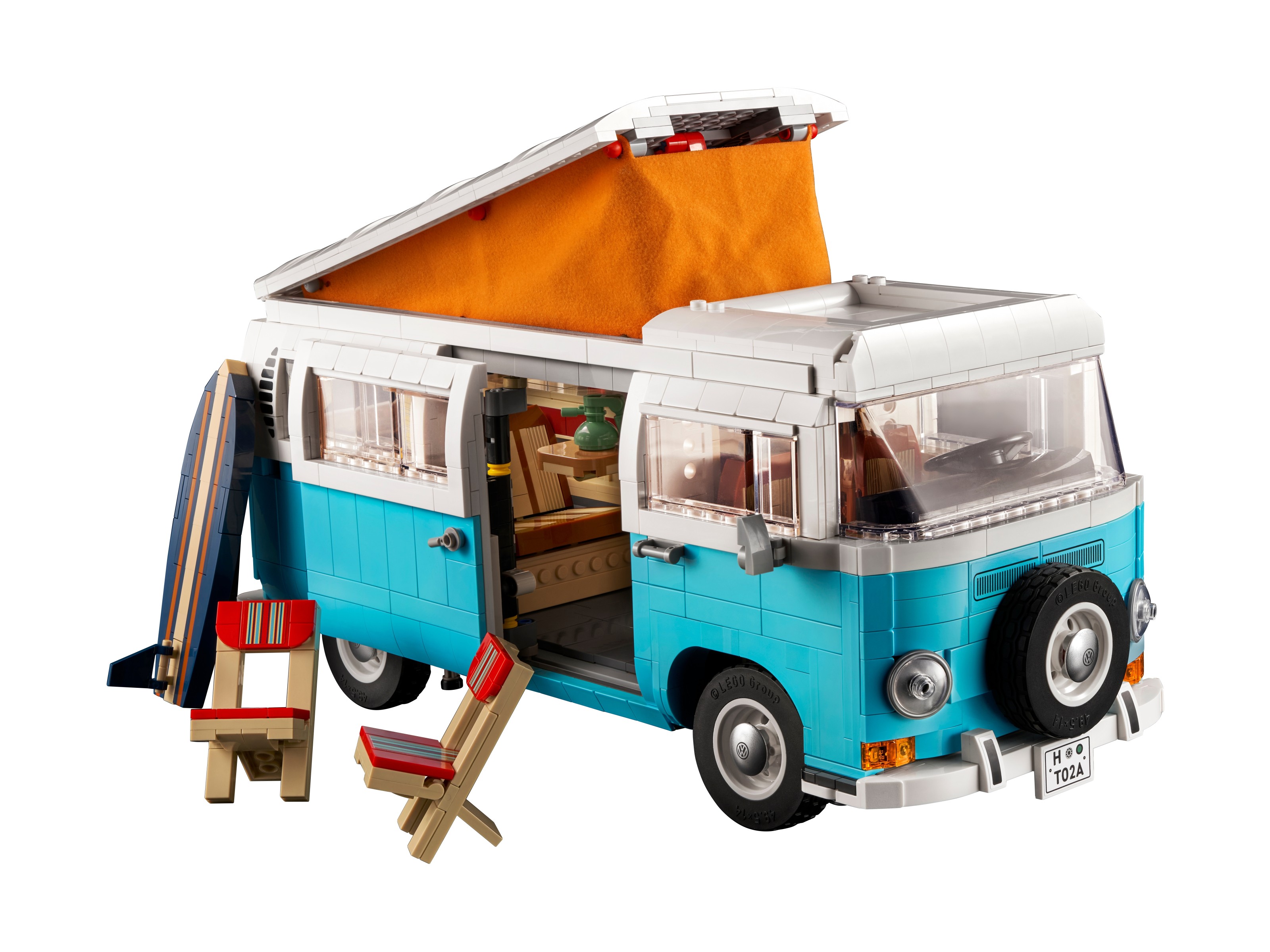 LEGO Icons - Mikrobus kempingowy Volkswagen T2