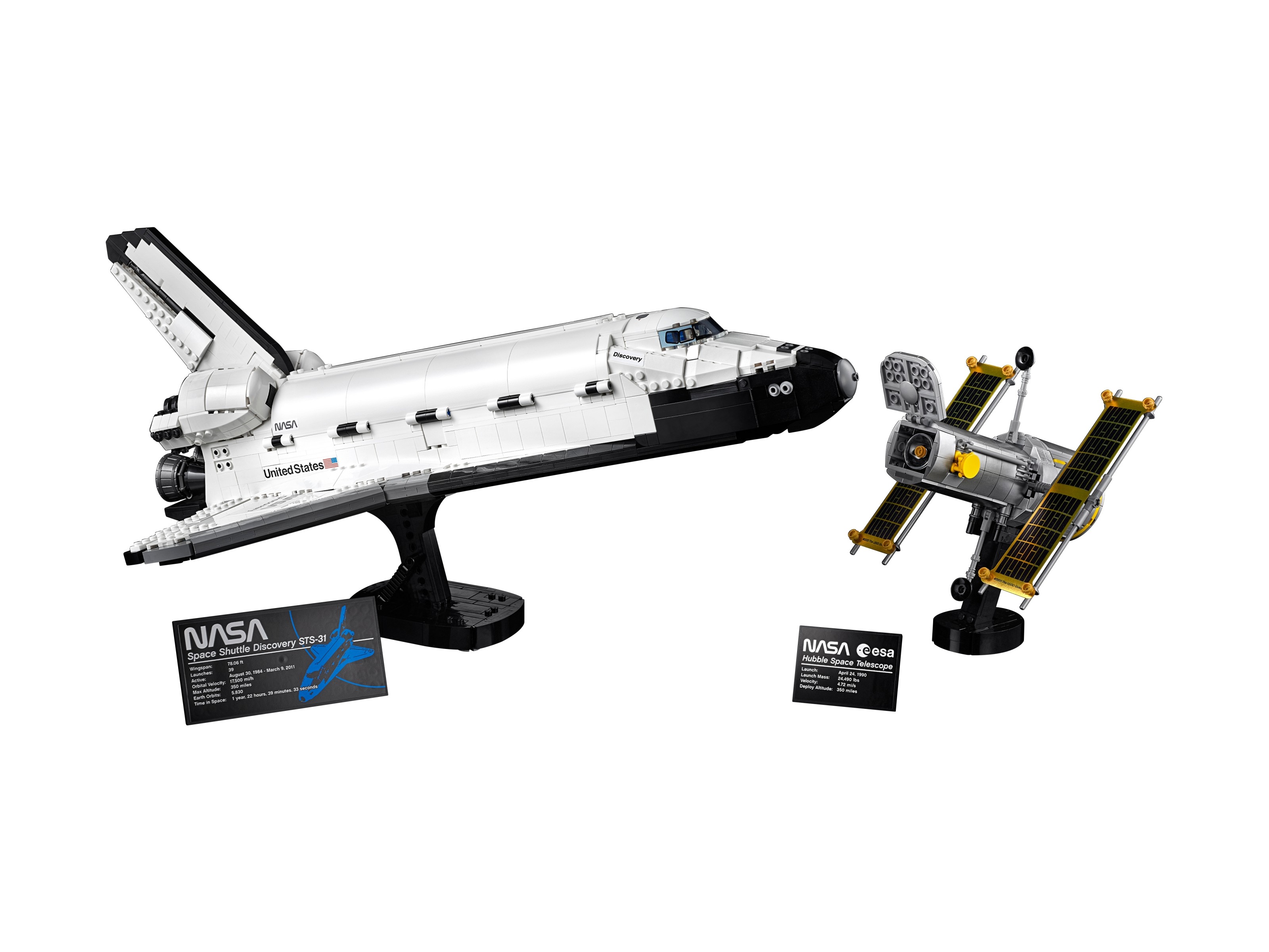 LEGO Icons - Wahadłowiec Discovery NASA