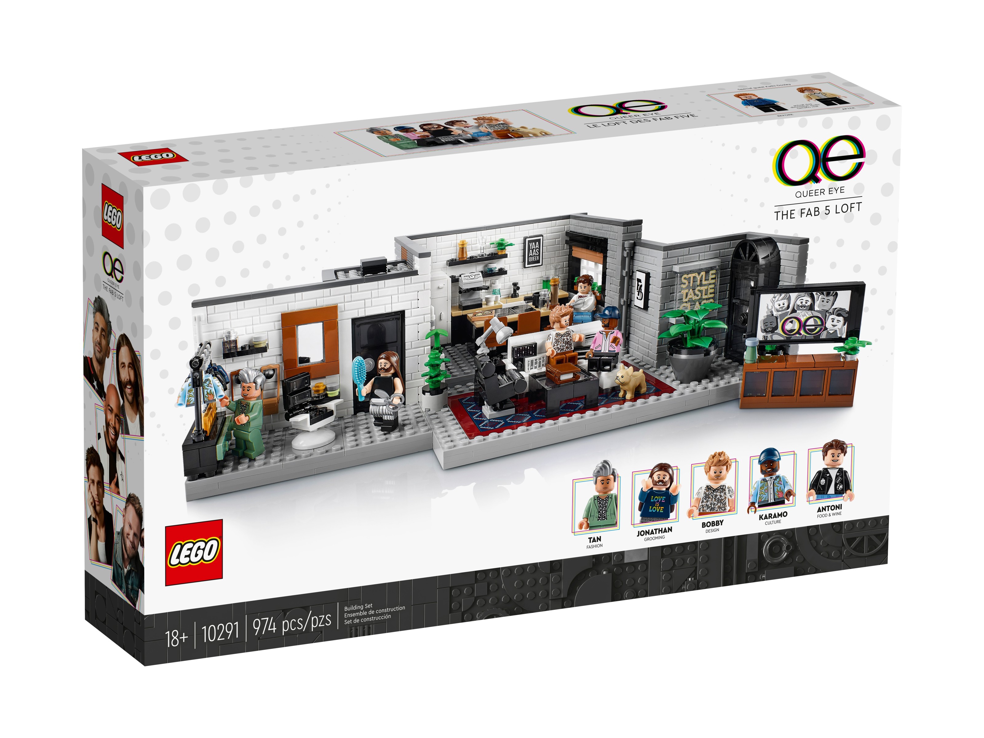 LEGO Icons - Queer Eye - Mieszkanie Fab Five