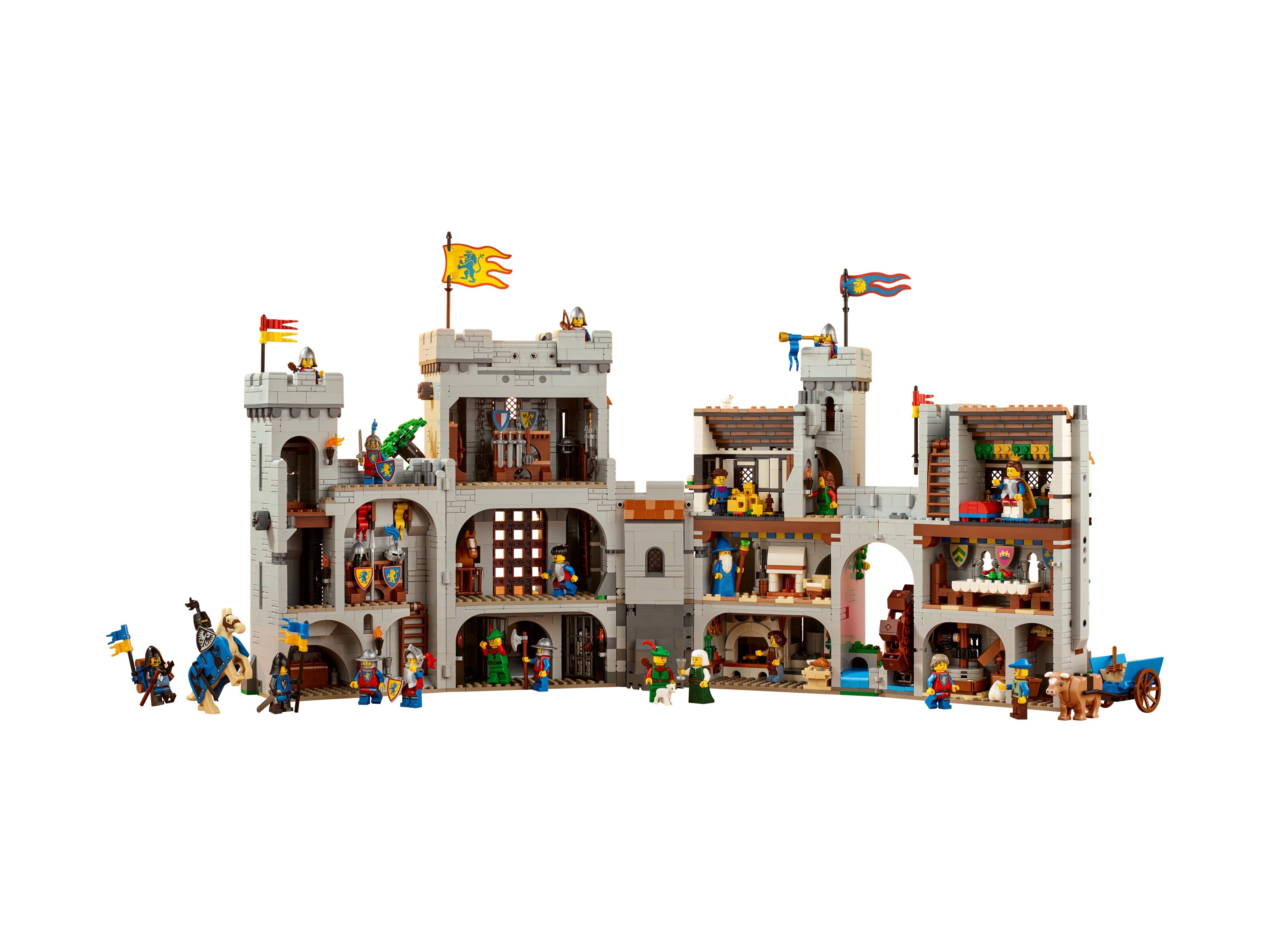 LEGO Icons - Zamek rycerzy herbu Lew