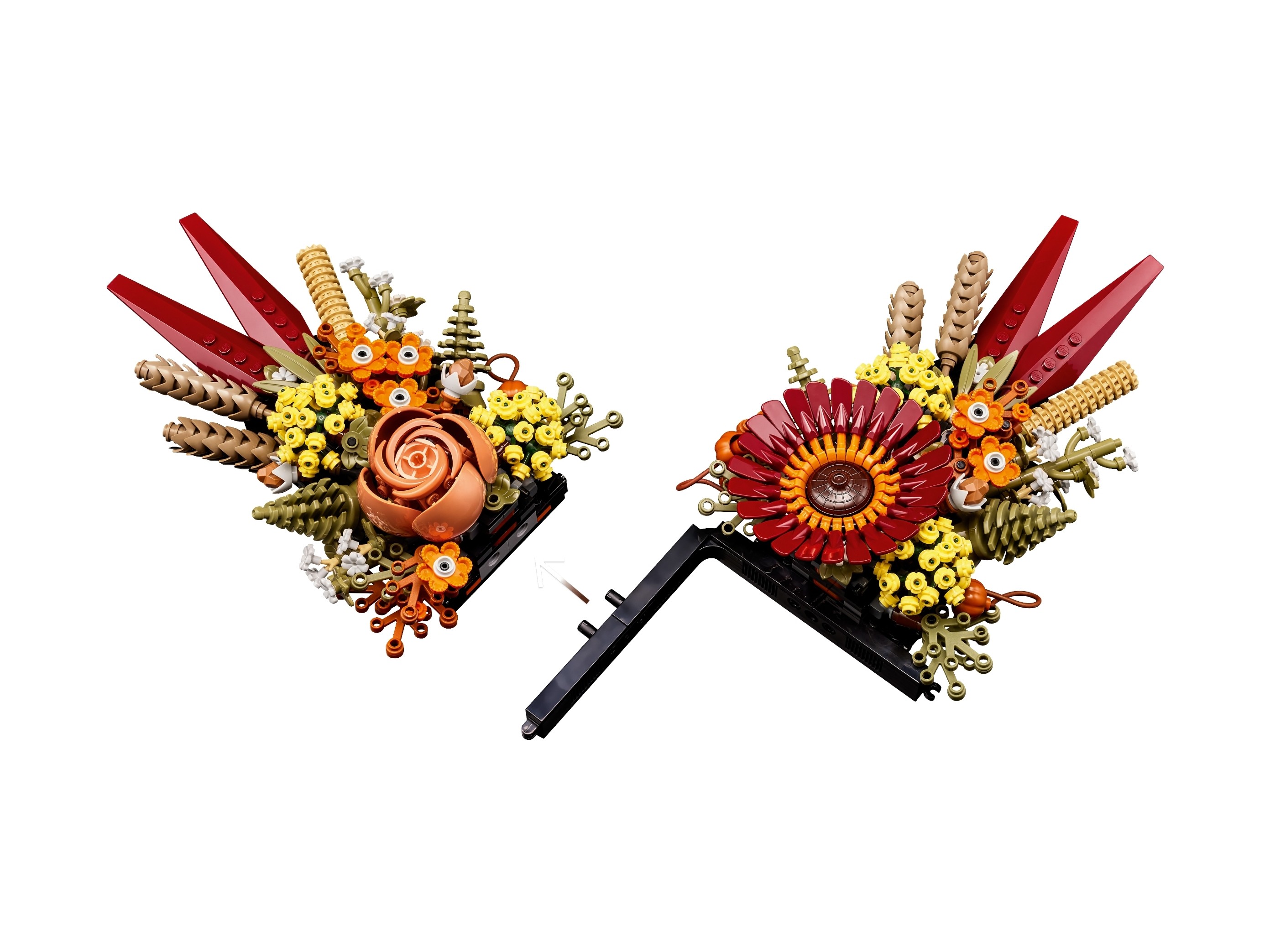 LEGO Botanicals - Stroik z suszonych kwiatów