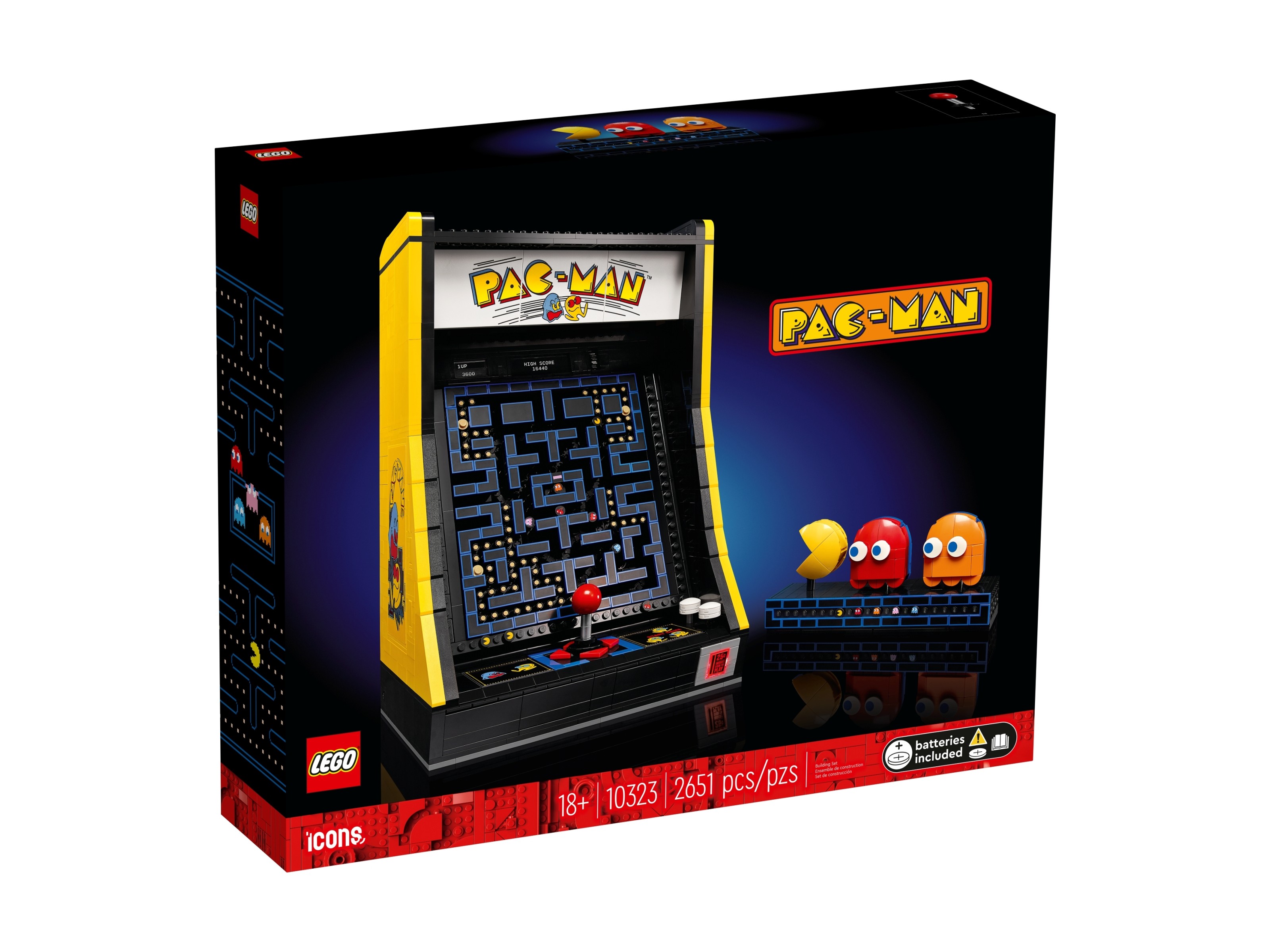 LEGO Icons - Automat do gry Pac-Man
