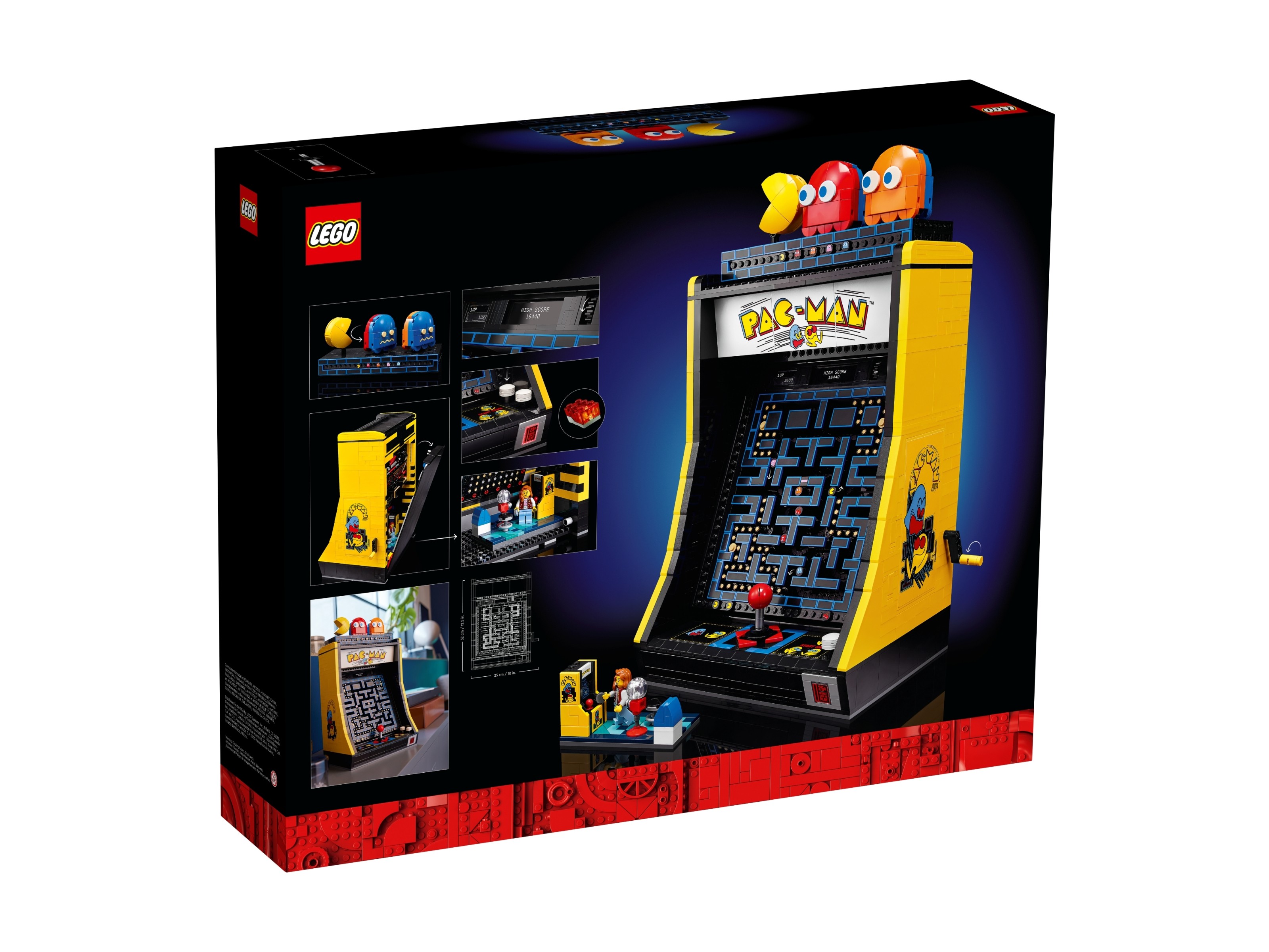 LEGO Icons - Automat do gry Pac-Man