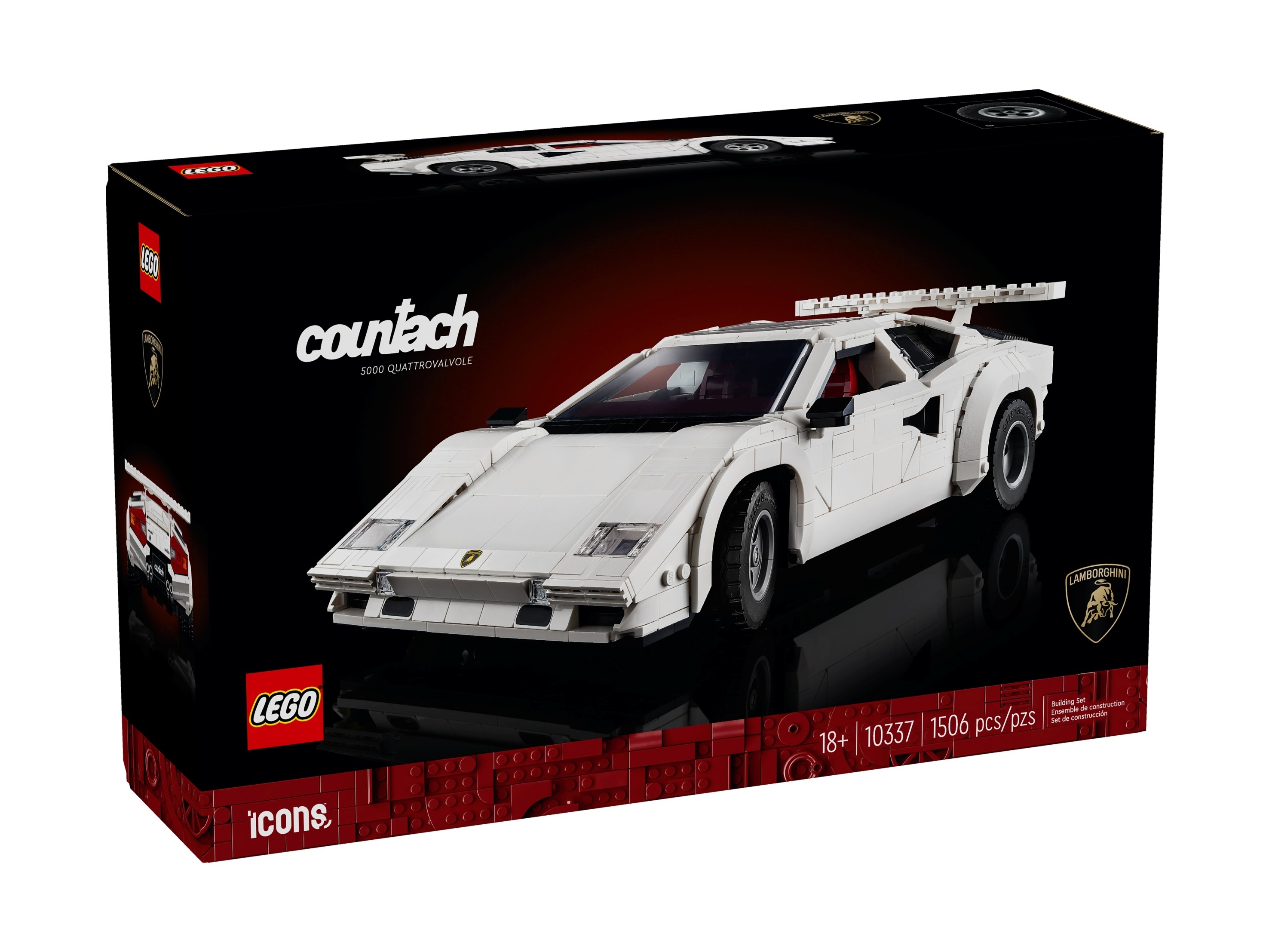 LEGO Icons - Lamborghini Countach 5000 Quattrovalvole