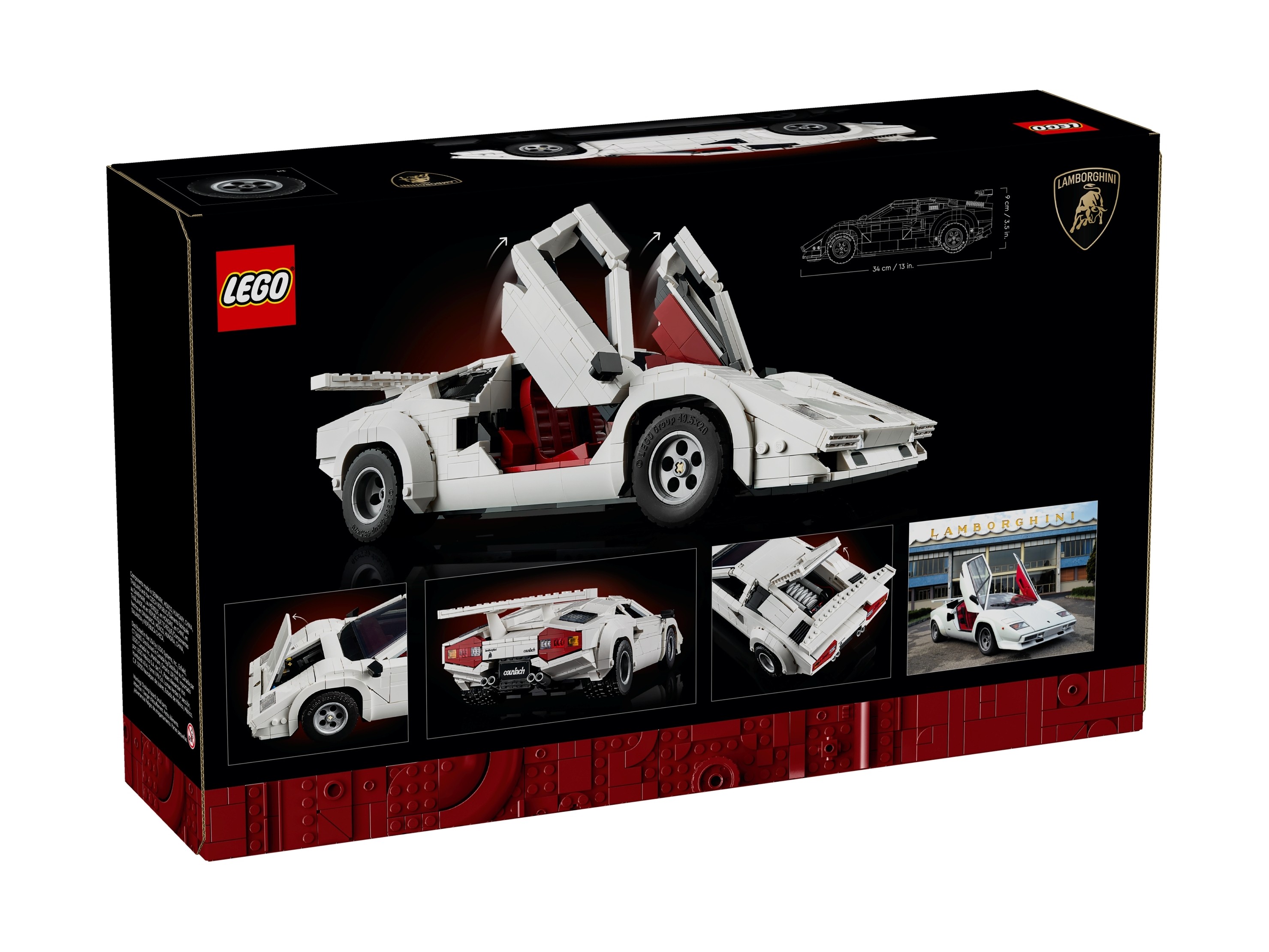 LEGO Icons - Lamborghini Countach 5000 Quattrovalvole