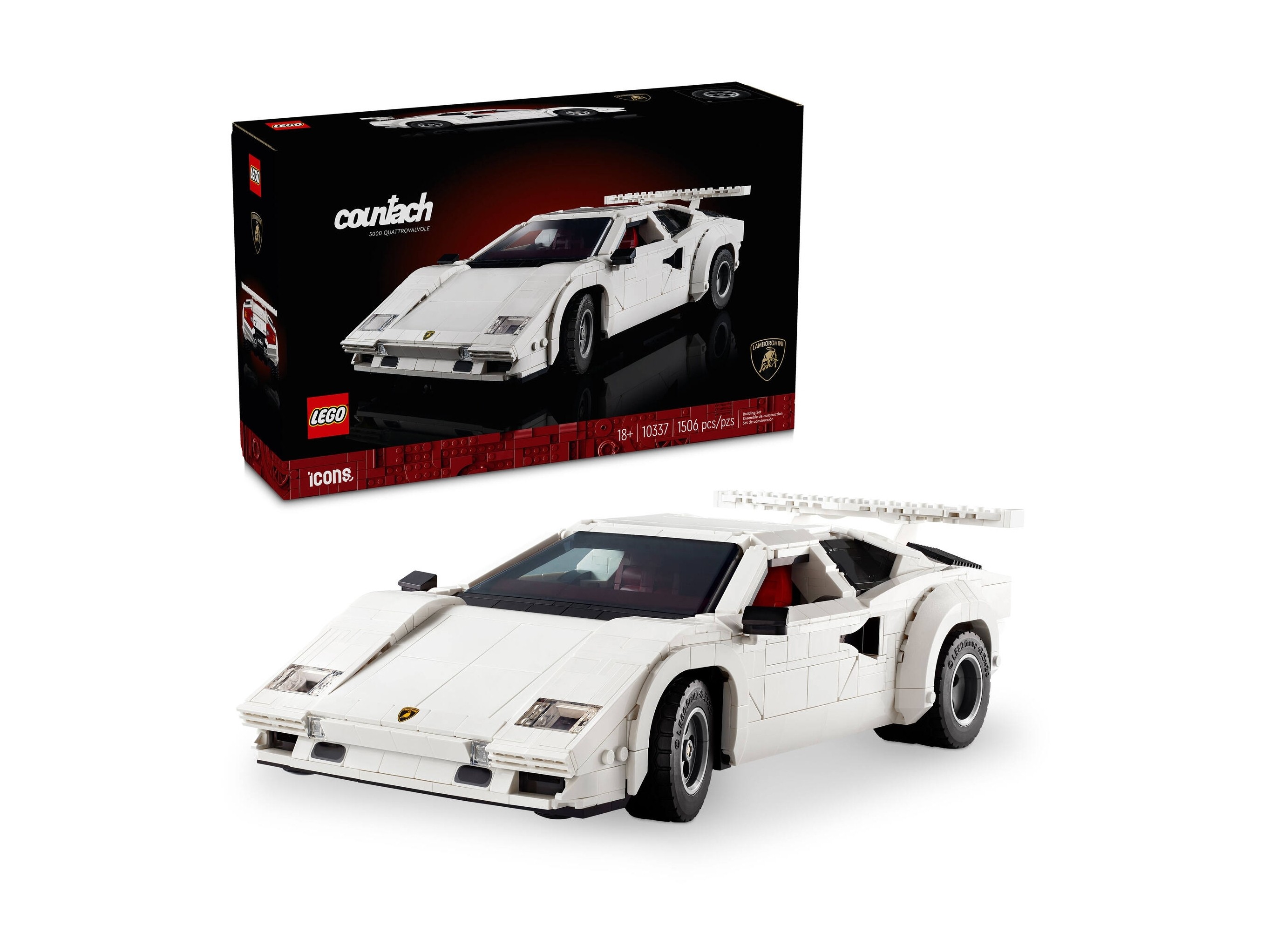 LEGO Icons - Lamborghini Countach 5000 Quattrovalvole