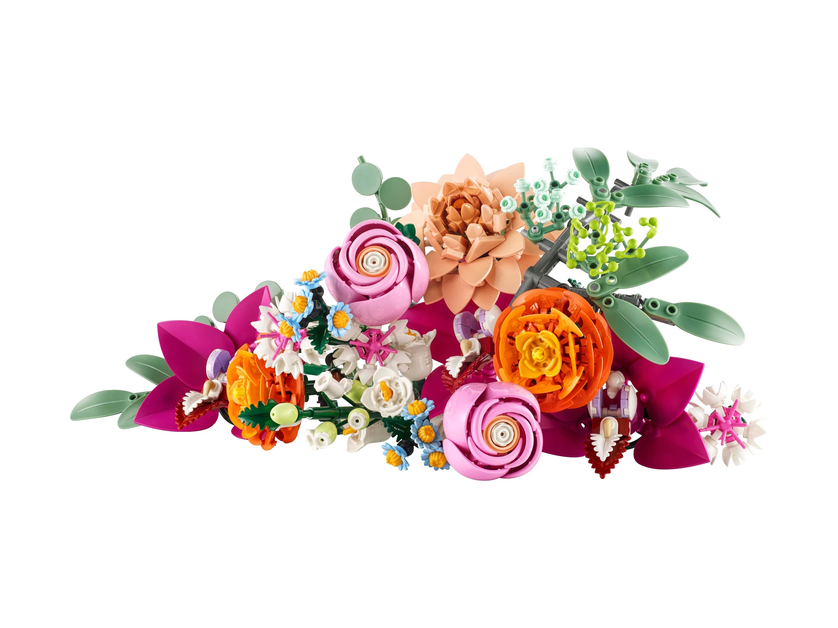 LEGO Botanicals - Piękny bukiet różowych kwiatów