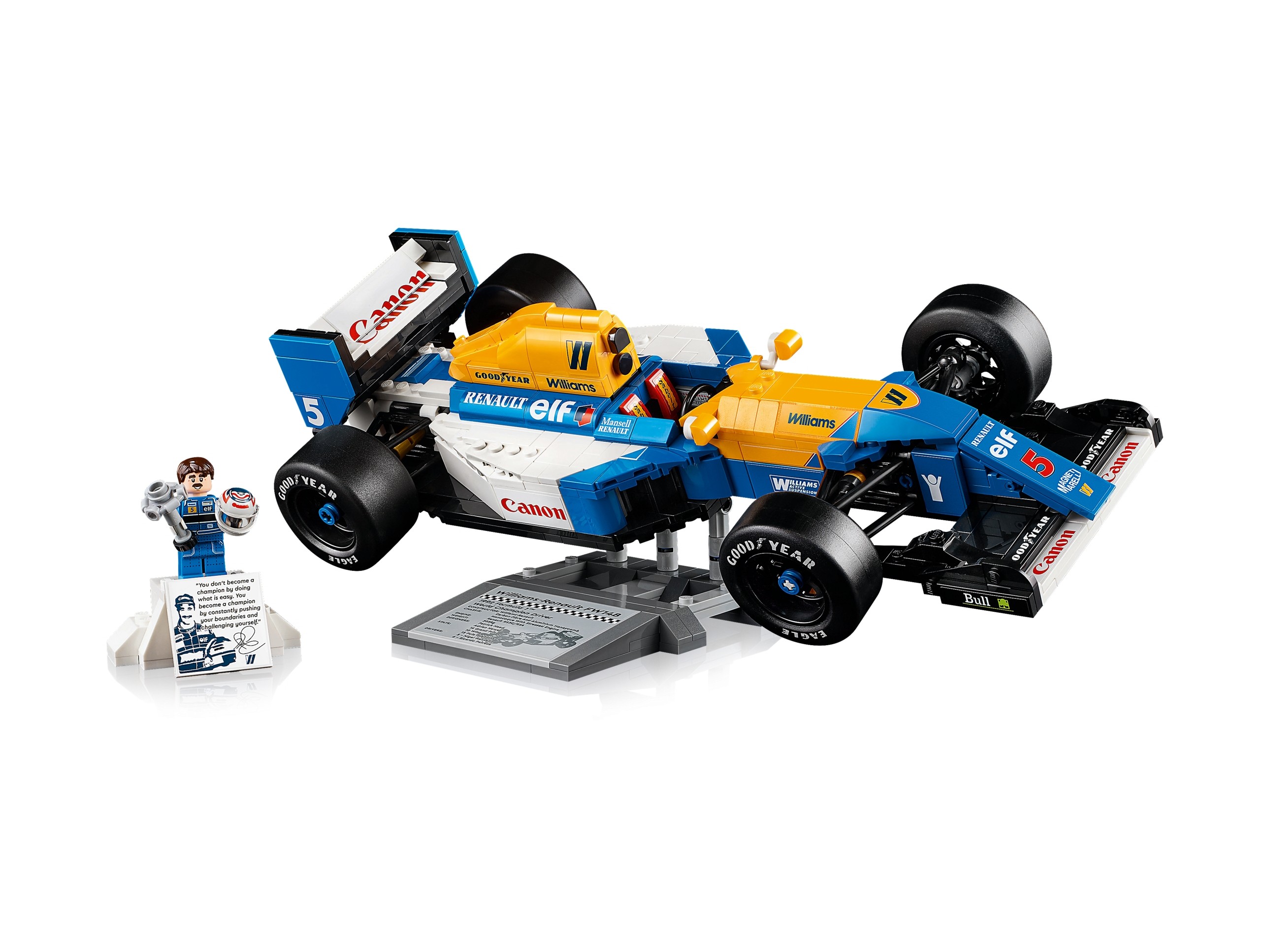LEGO Icons - Williams Racing FW14B i Nigel Mansell
