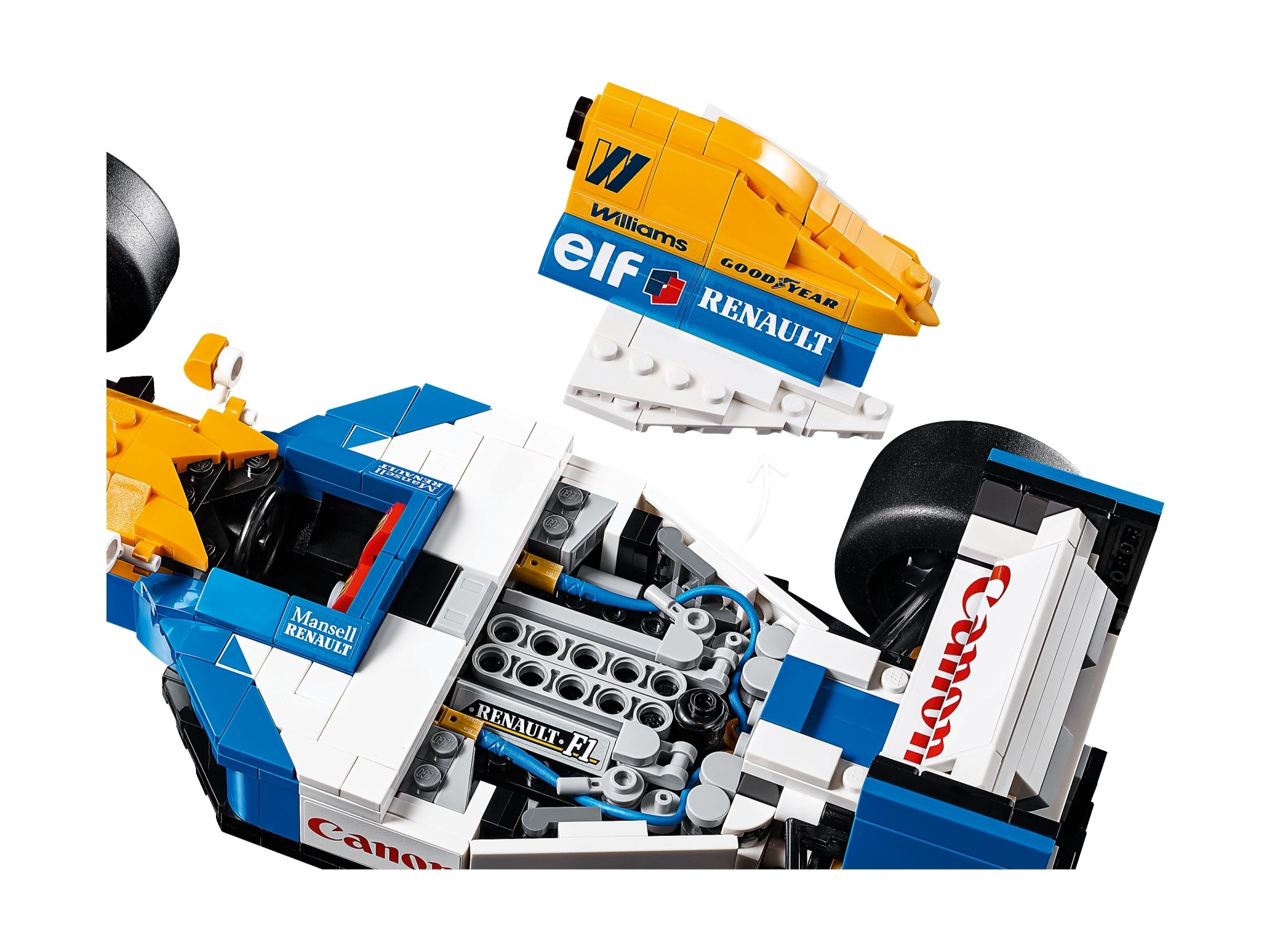 LEGO Icons - Williams Racing FW14B i Nigel Mansell