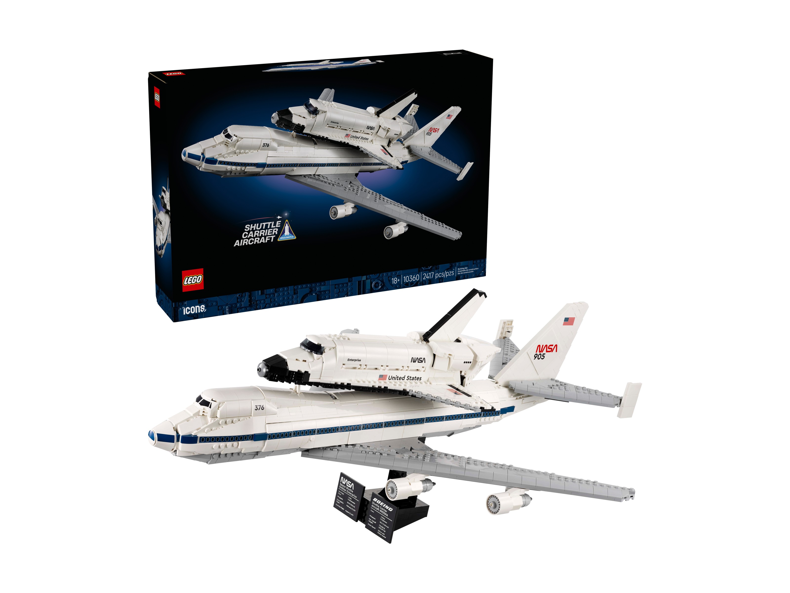 LEGO Icons - Nosiciel wahadłowców