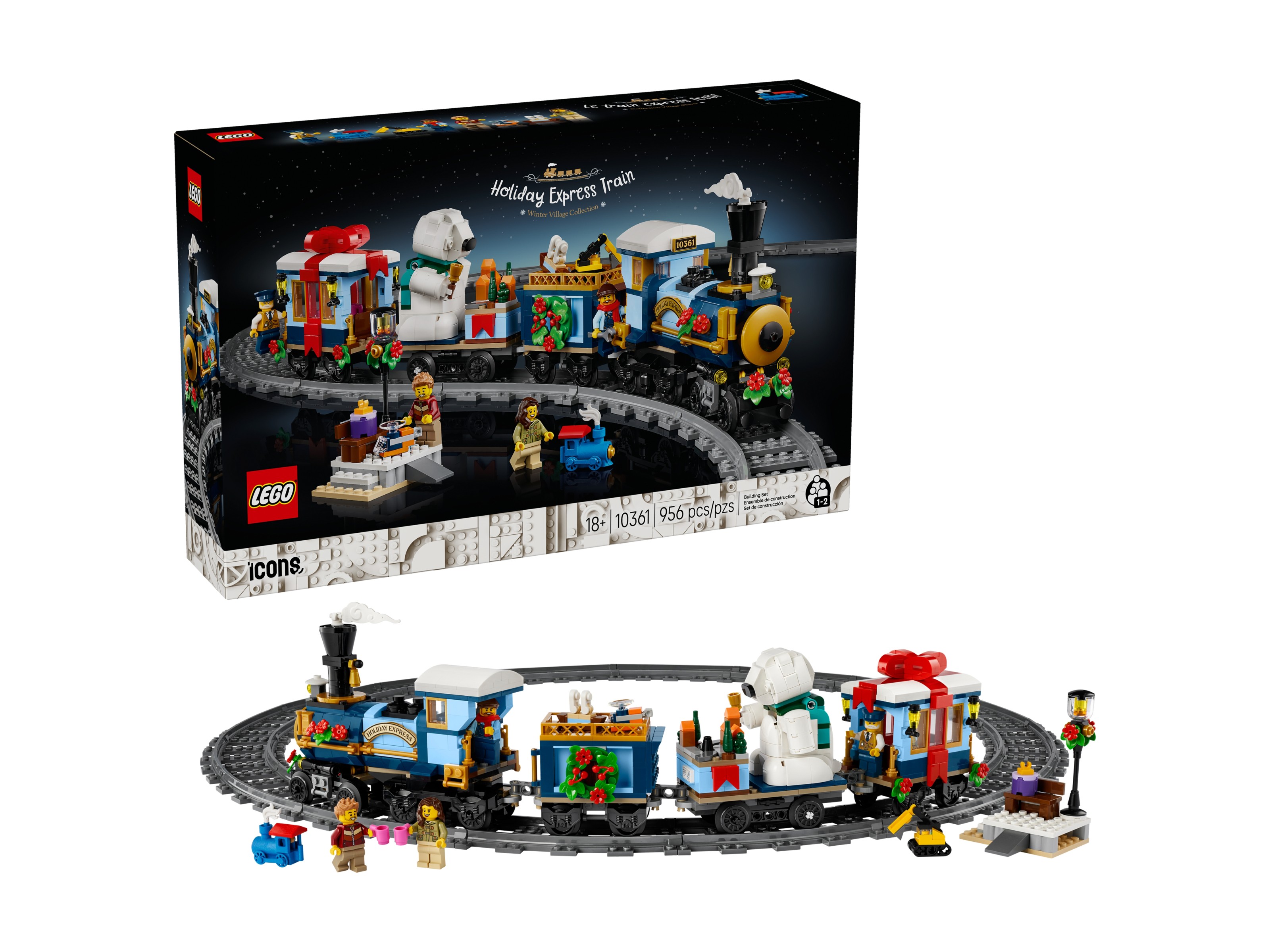 LEGO Icons - Świąteczny ekspres