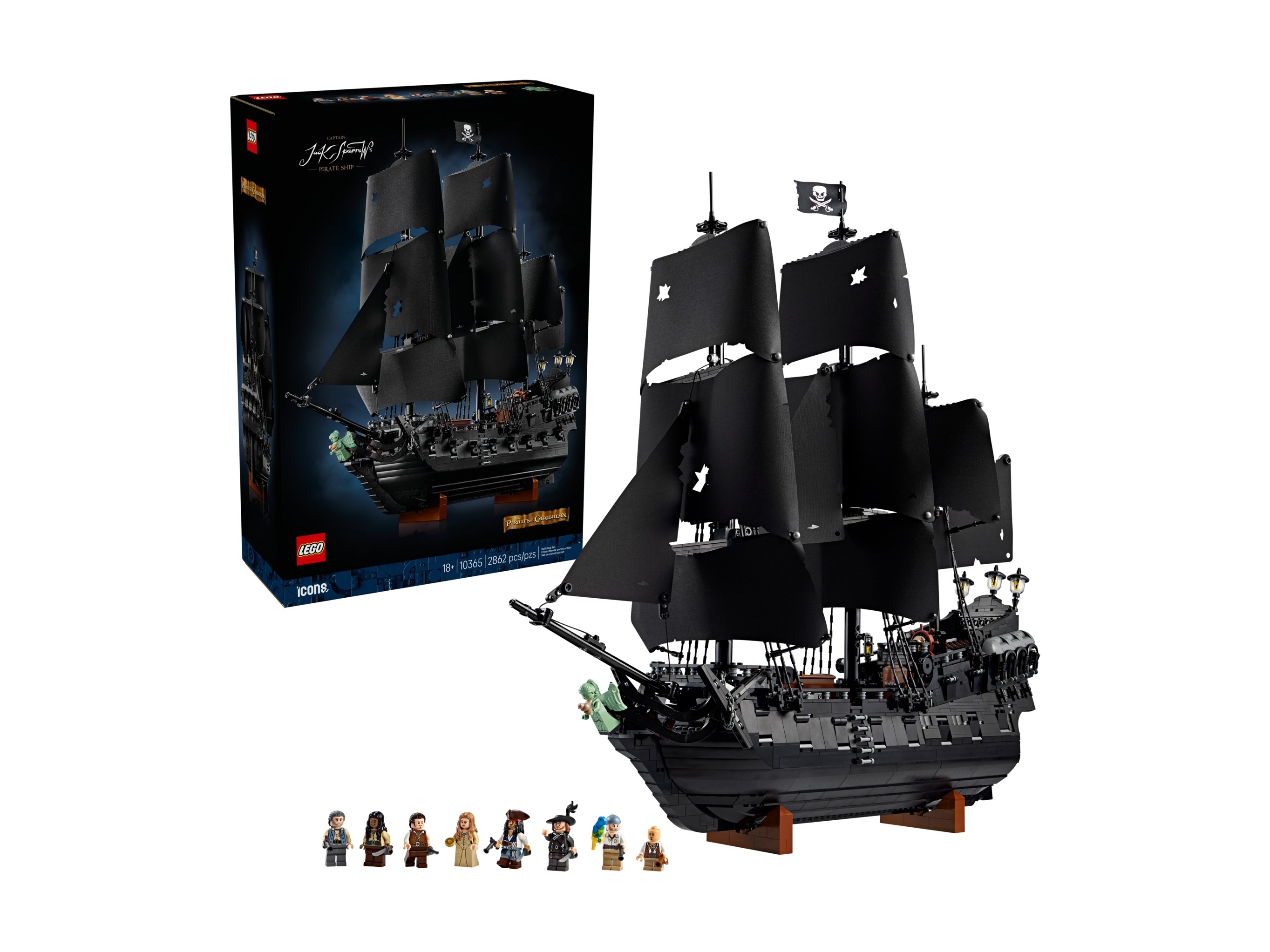 LEGO Icons - Statek piracki kapitana Jacka Sparrowa