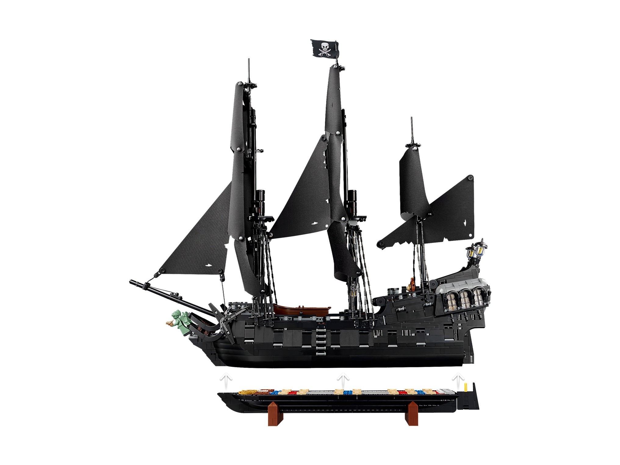 LEGO Icons - Statek piracki kapitana Jacka Sparrowa