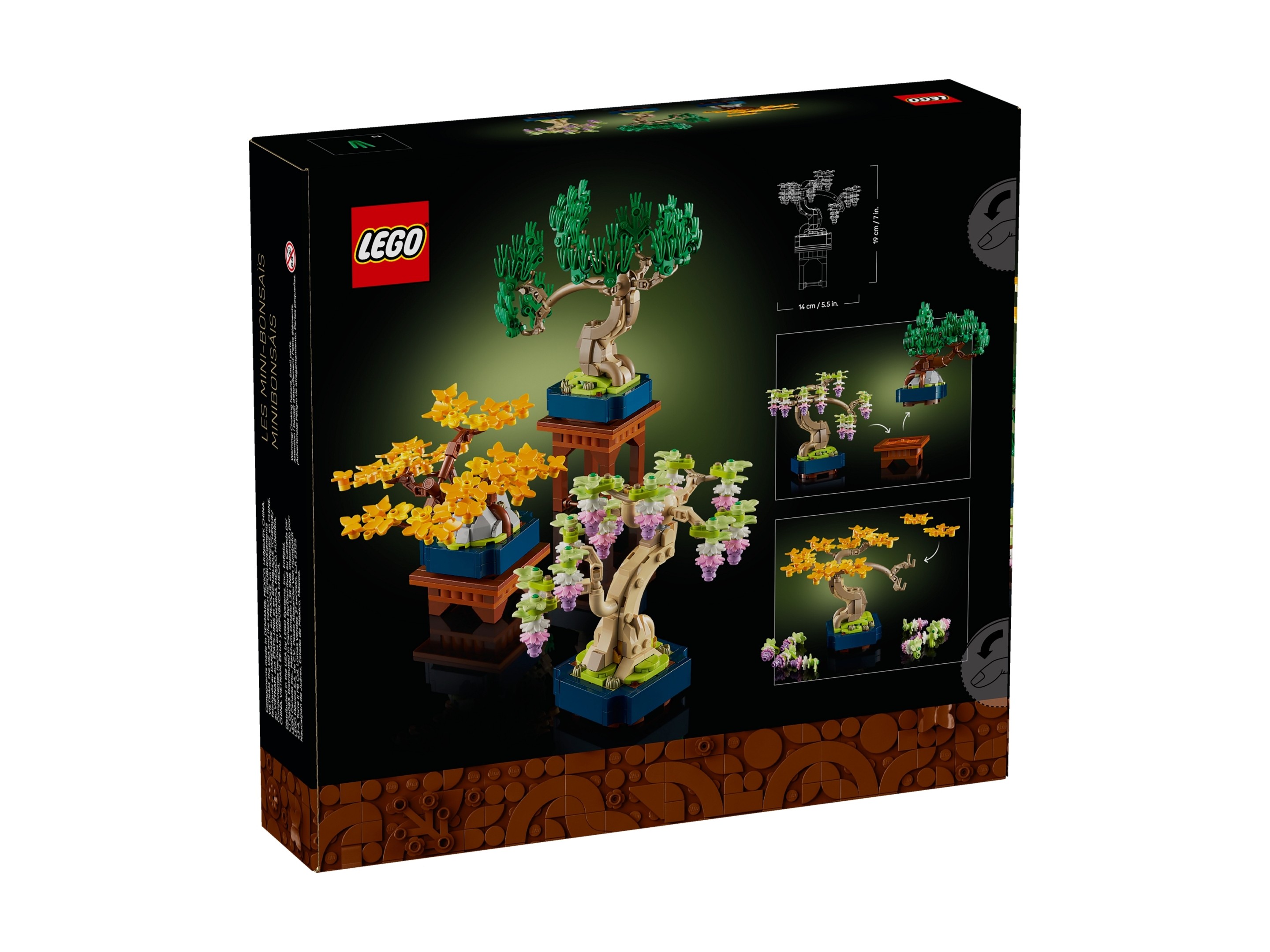 LEGO Botanicals - Małe drzewka bonsai