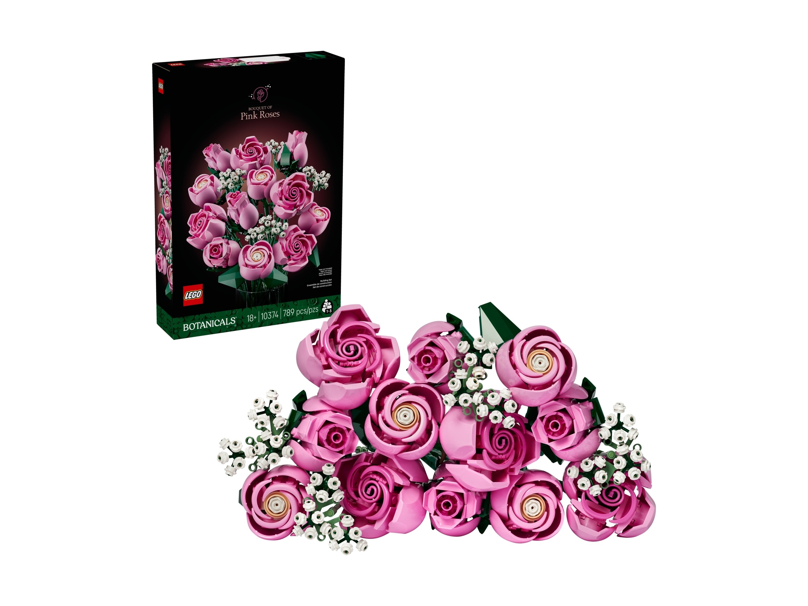 LEGO Botanicals - Bukiet różowych róż