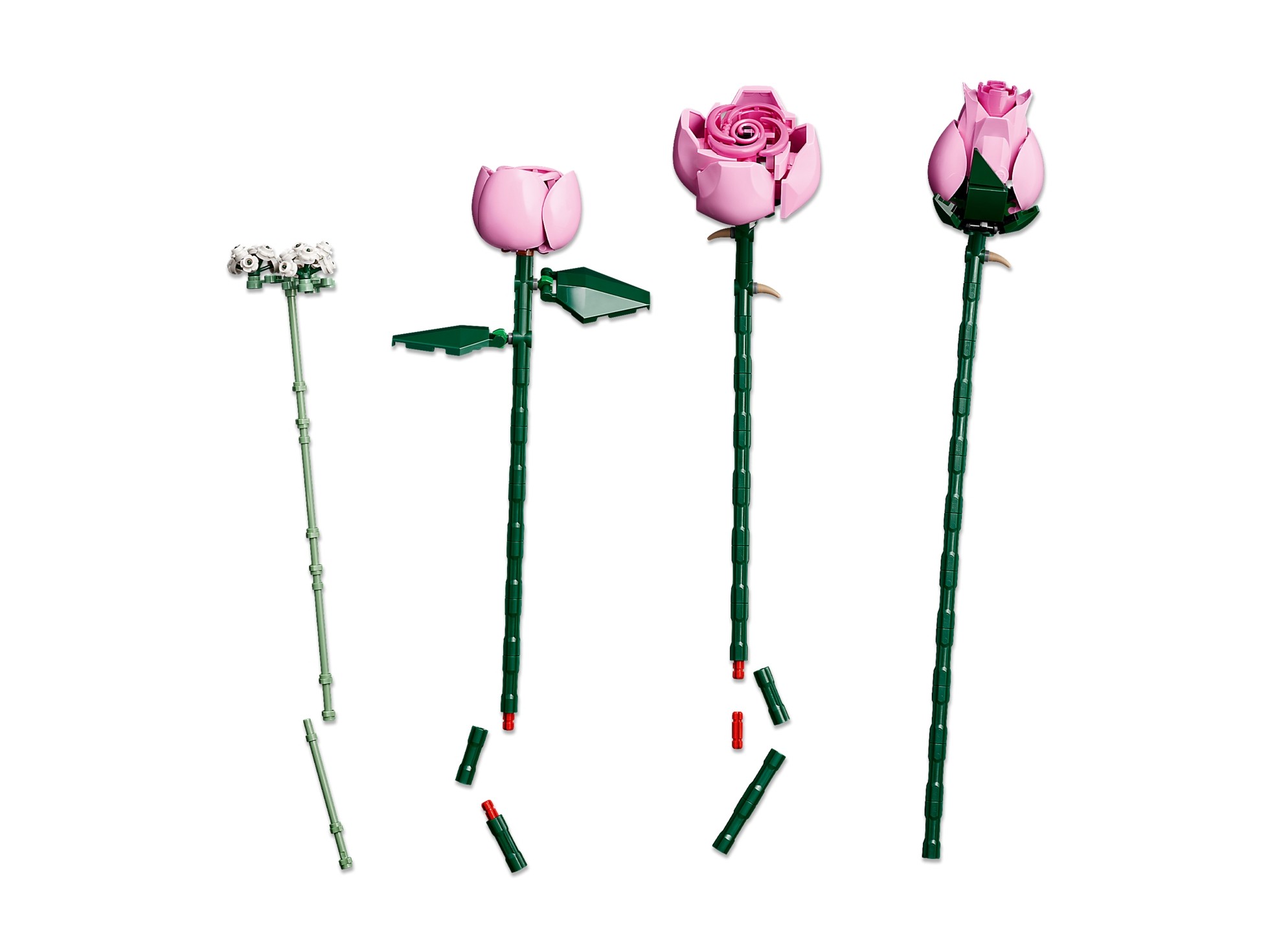 LEGO Botanicals - Bukiet różowych róż