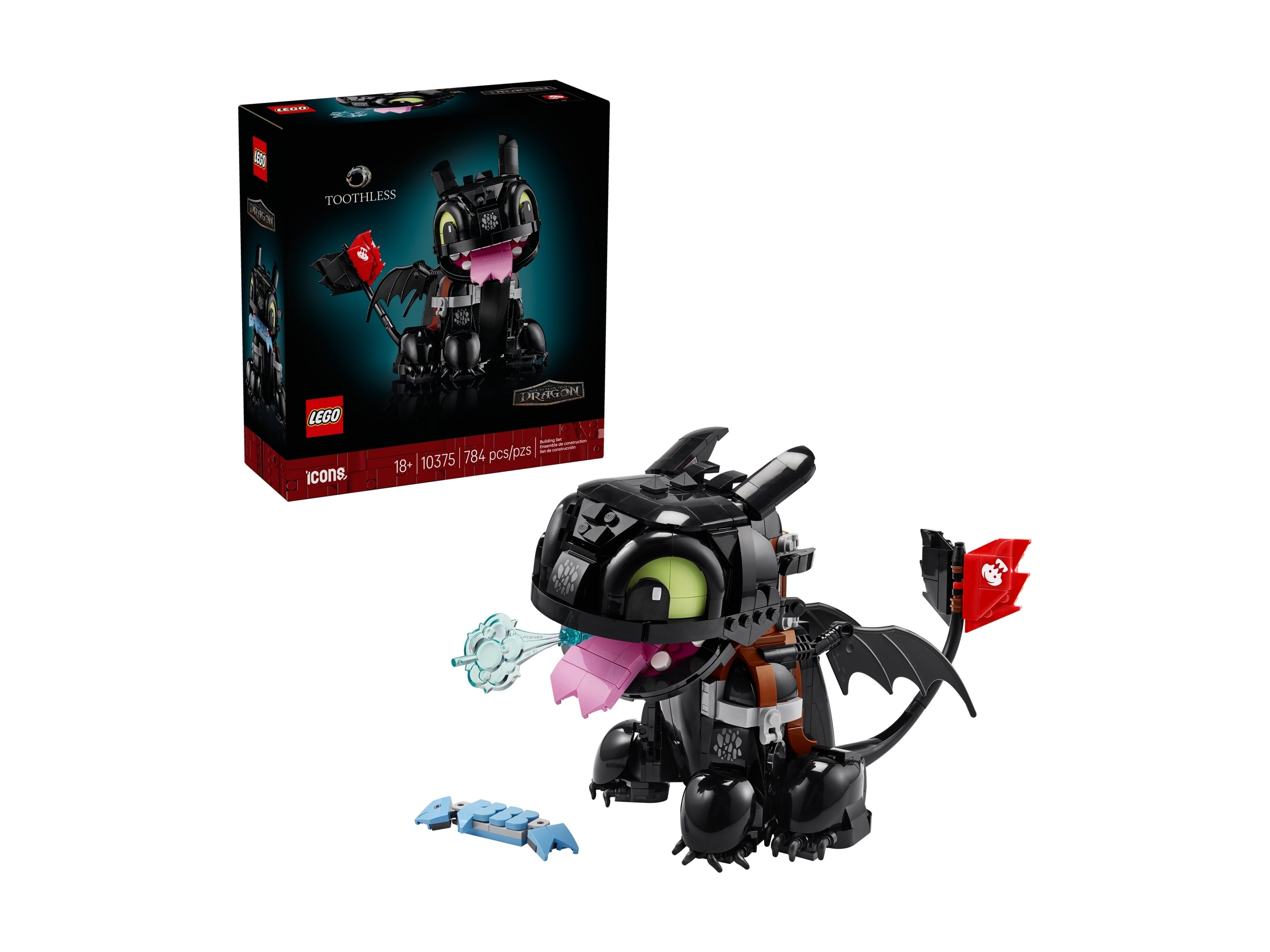 LEGO Icons - Jak wytresować smoka: Szczerbatek