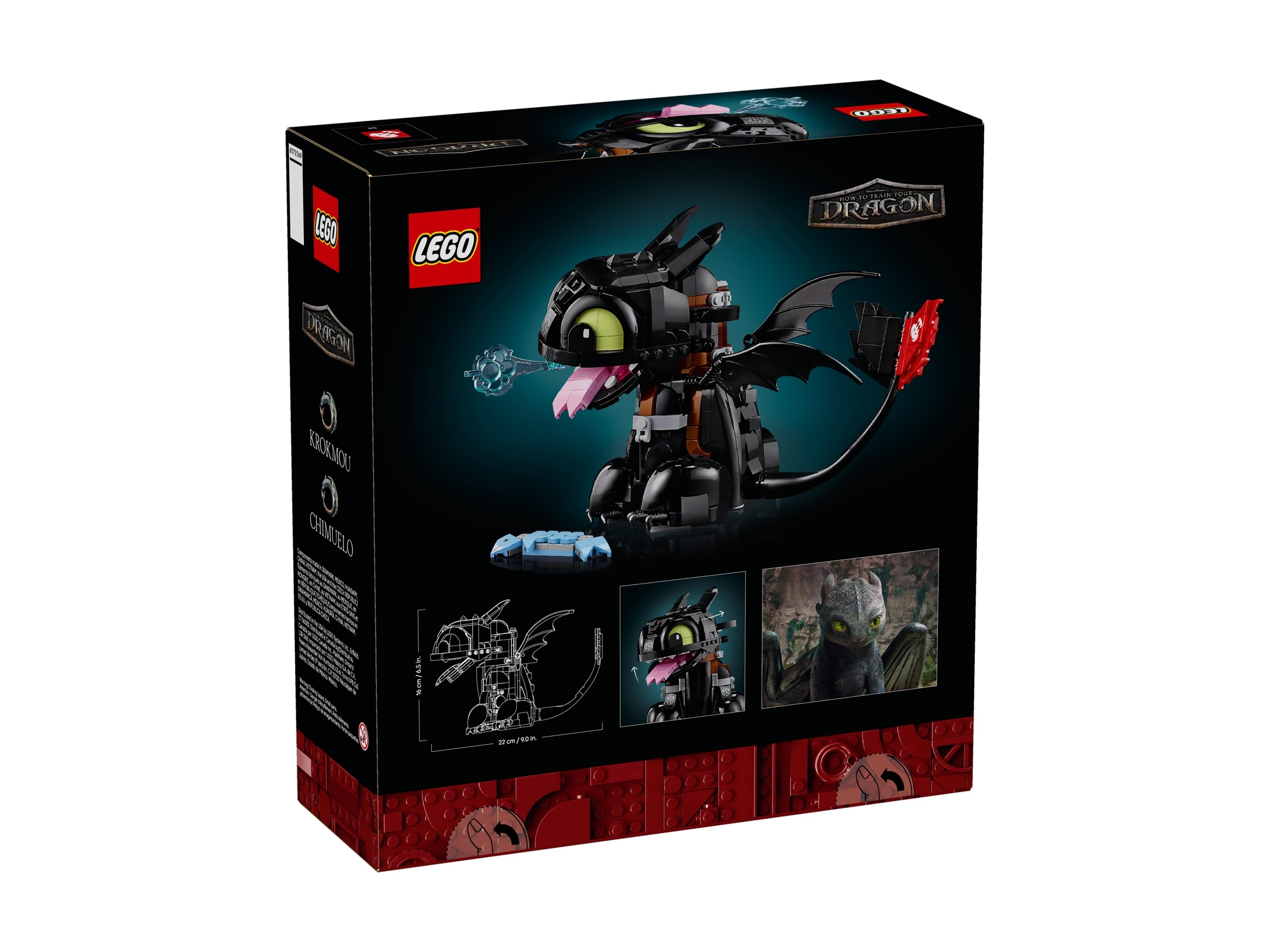 LEGO Icons - Jak wytresować smoka: Szczerbatek