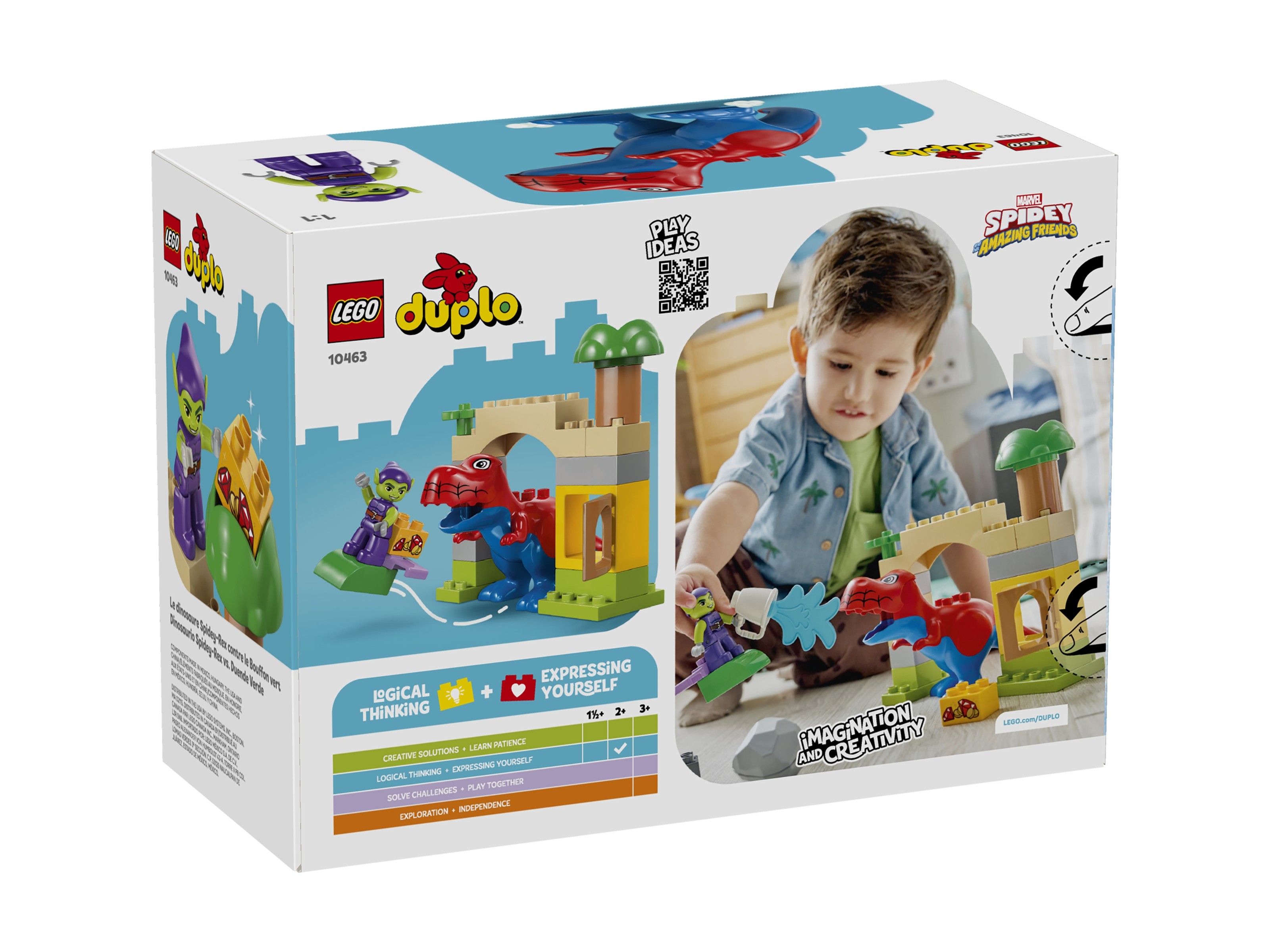 LEGO Duplo - Dinozaur Spidey-Rex i Zielony Goblin