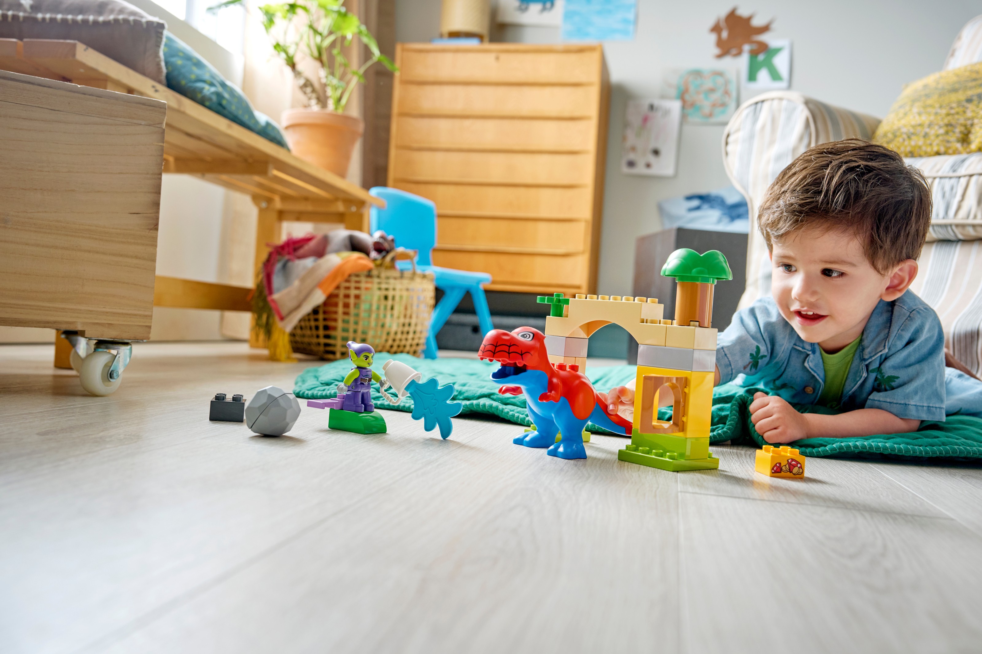 LEGO Duplo - Dinozaur Spidey-Rex i Zielony Goblin