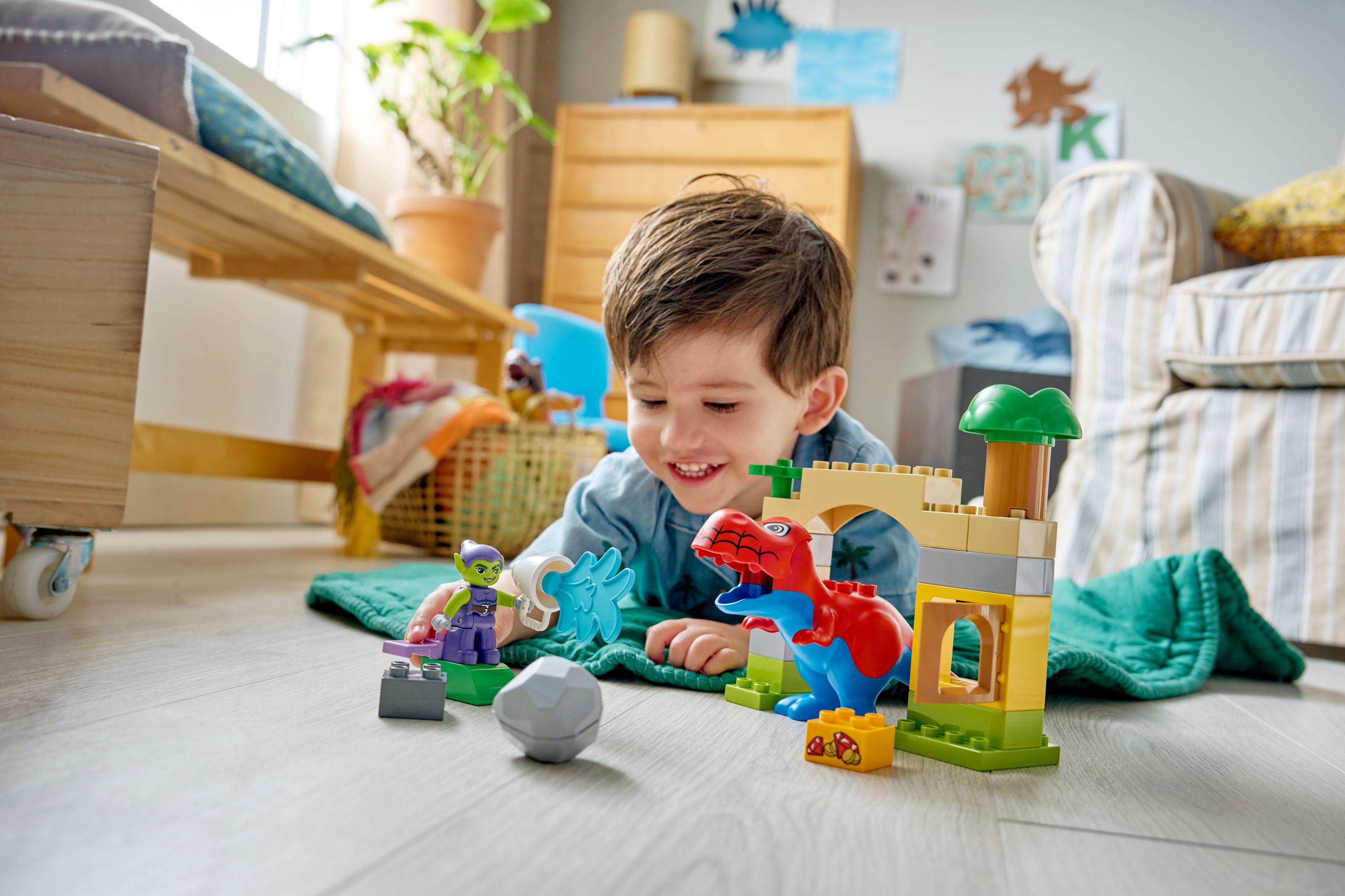 LEGO Duplo - Dinozaur Spidey-Rex i Zielony Goblin