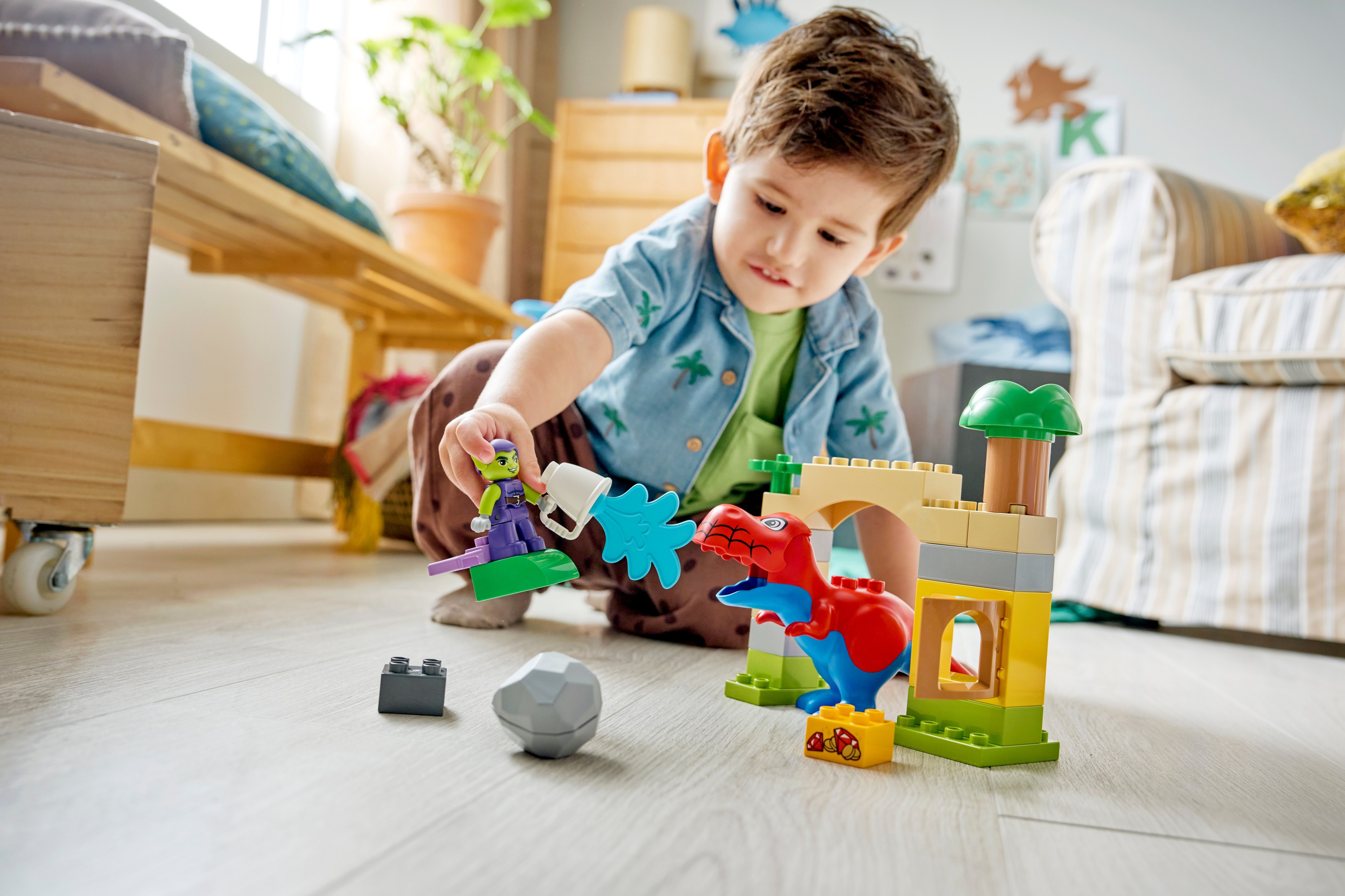 LEGO Duplo - Dinozaur Spidey-Rex i Zielony Goblin