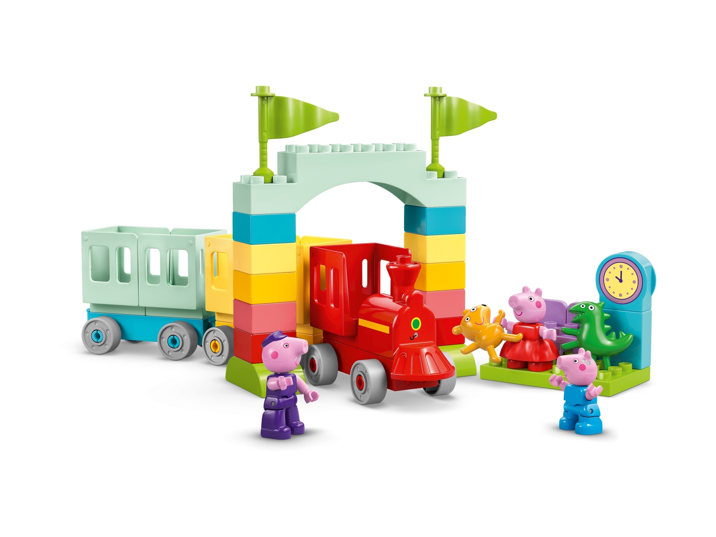 LEGO Duplo - Podróż pociągiem z Dziadkiem Świnką