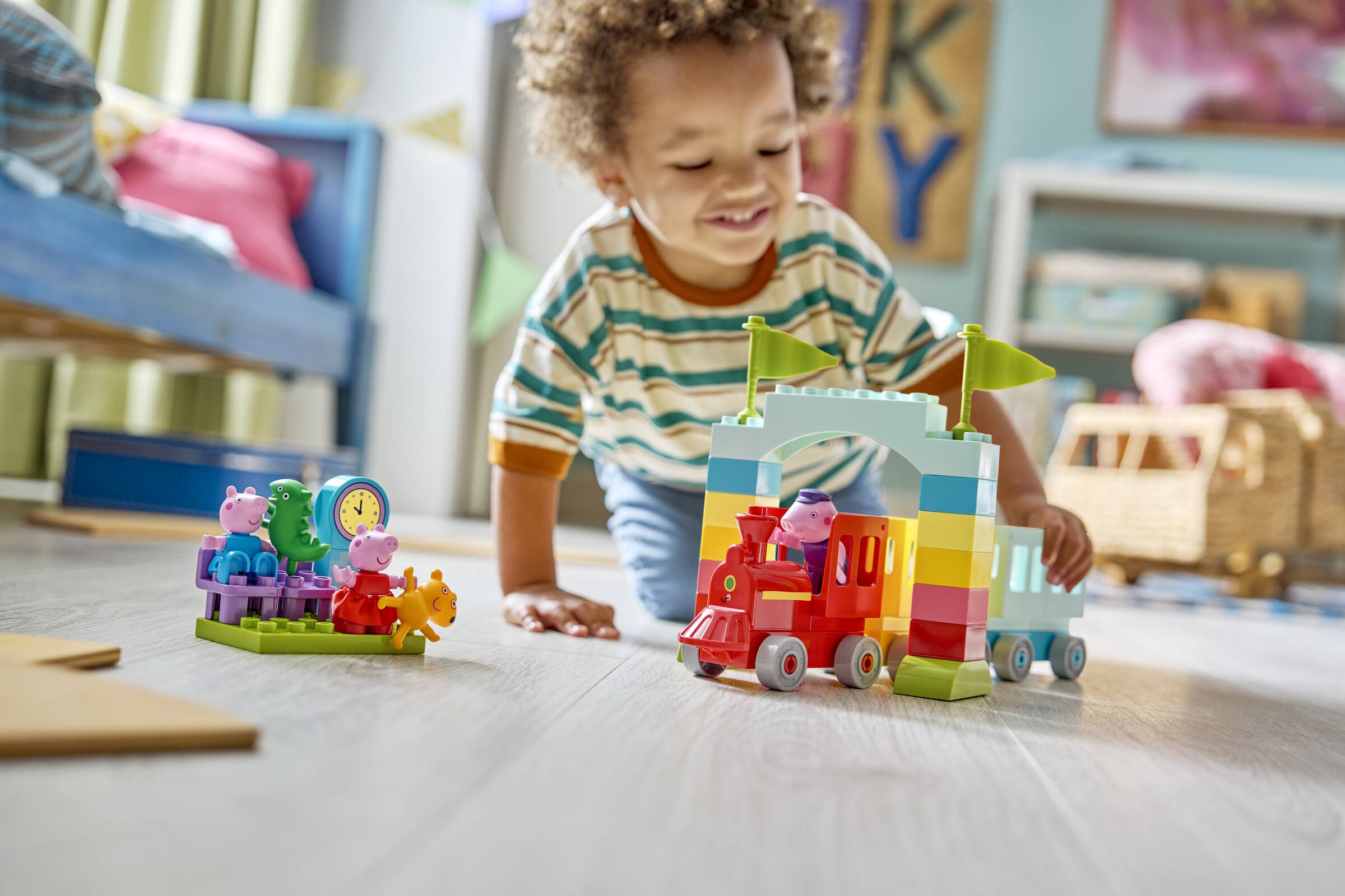 LEGO Duplo - Podróż pociągiem z Dziadkiem Świnką