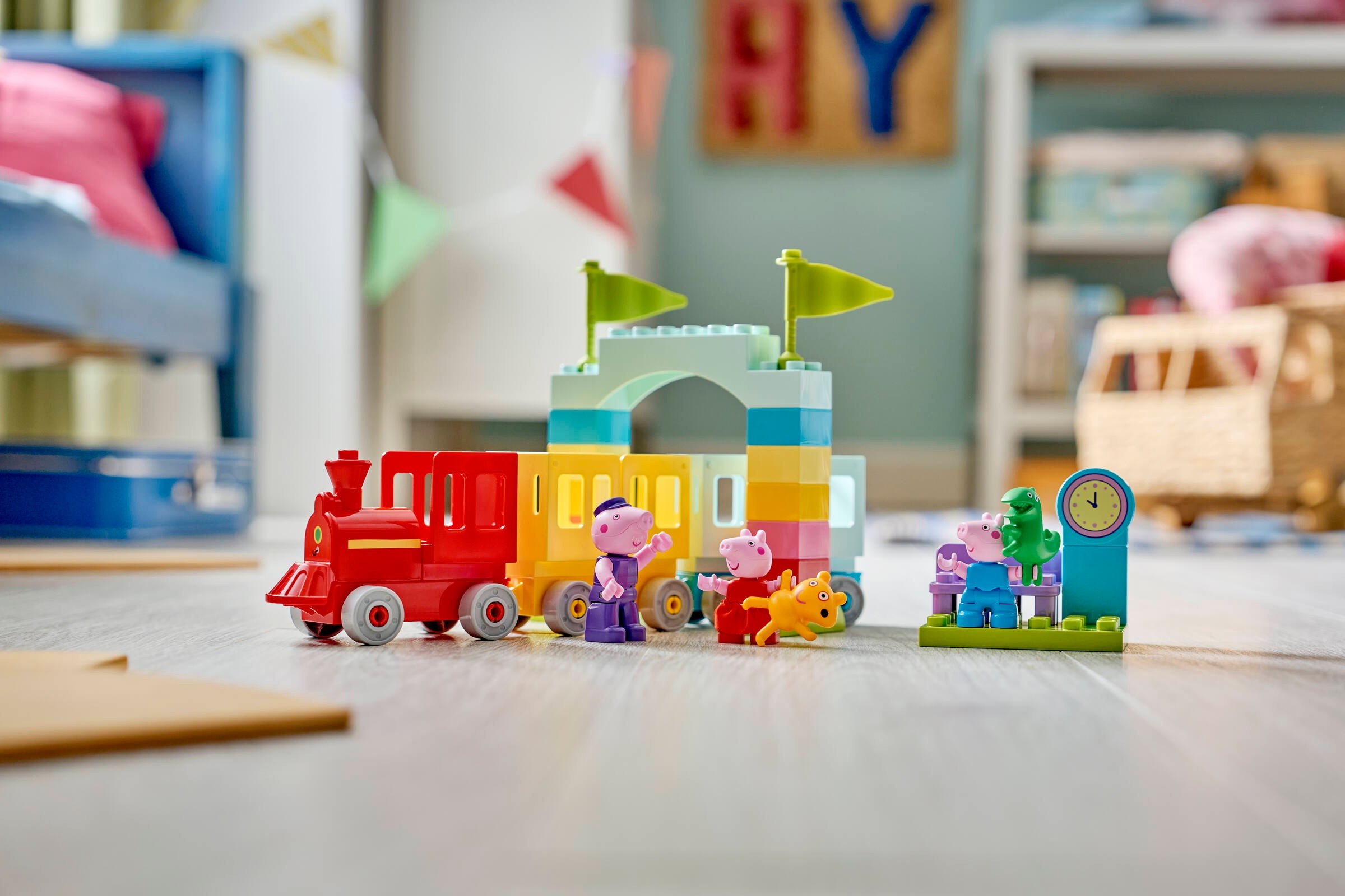 LEGO Duplo - Podróż pociągiem z Dziadkiem Świnką