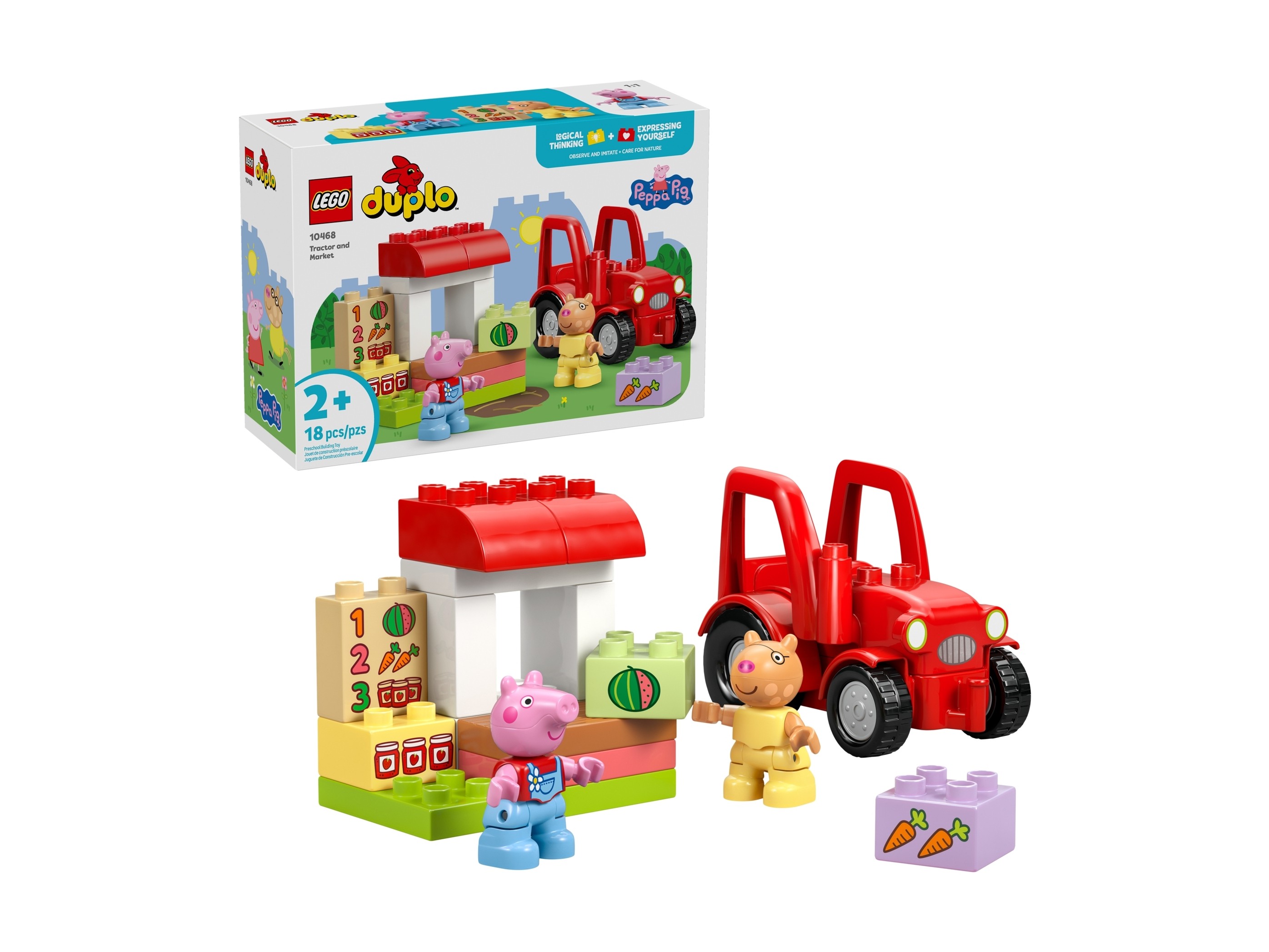 LEGO Duplo - Ciągnik i rynek