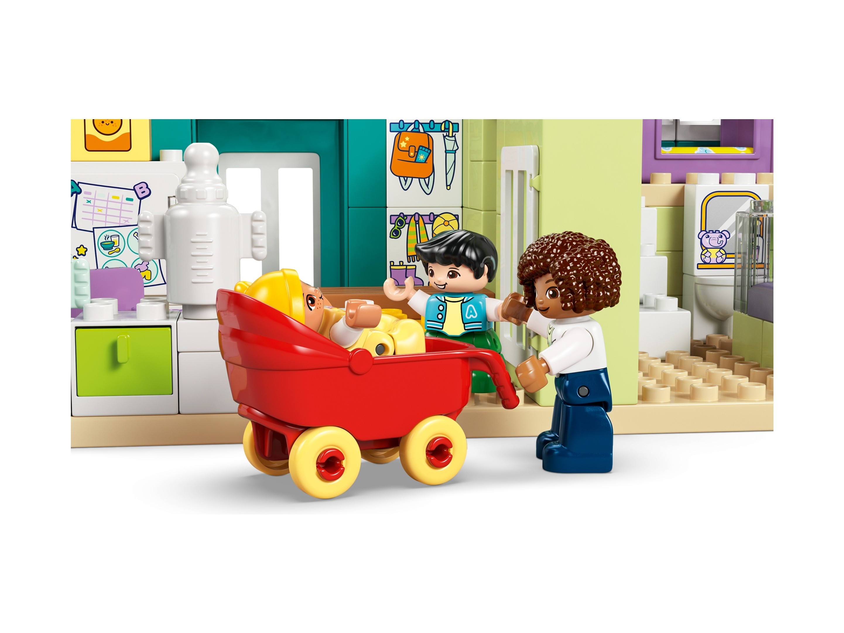 LEGO Duplo - Nowoczesny dom rodzinny 3 w 1 z figurkami