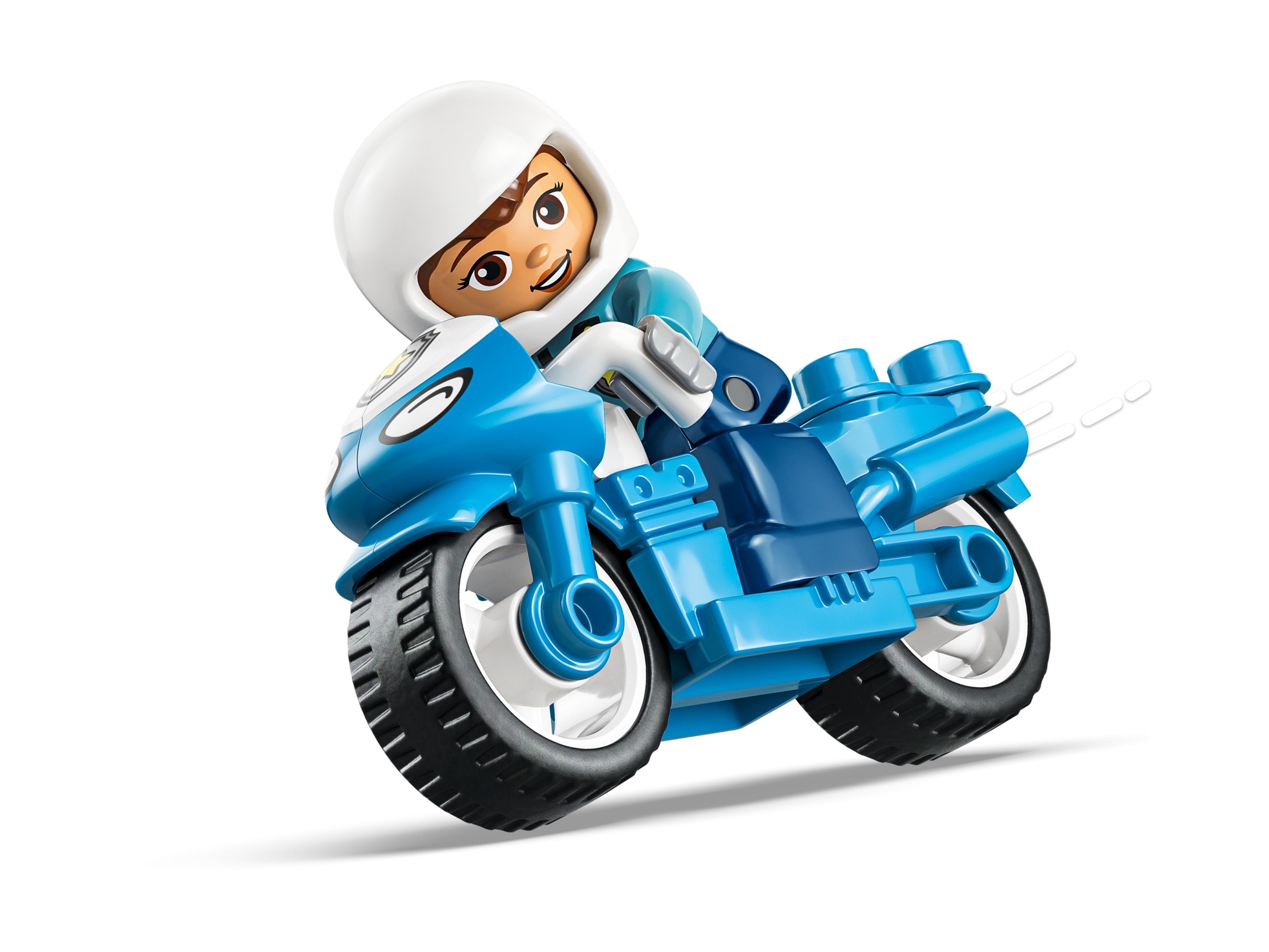 LEGO Duplo - Niebieski motocykl policyjny