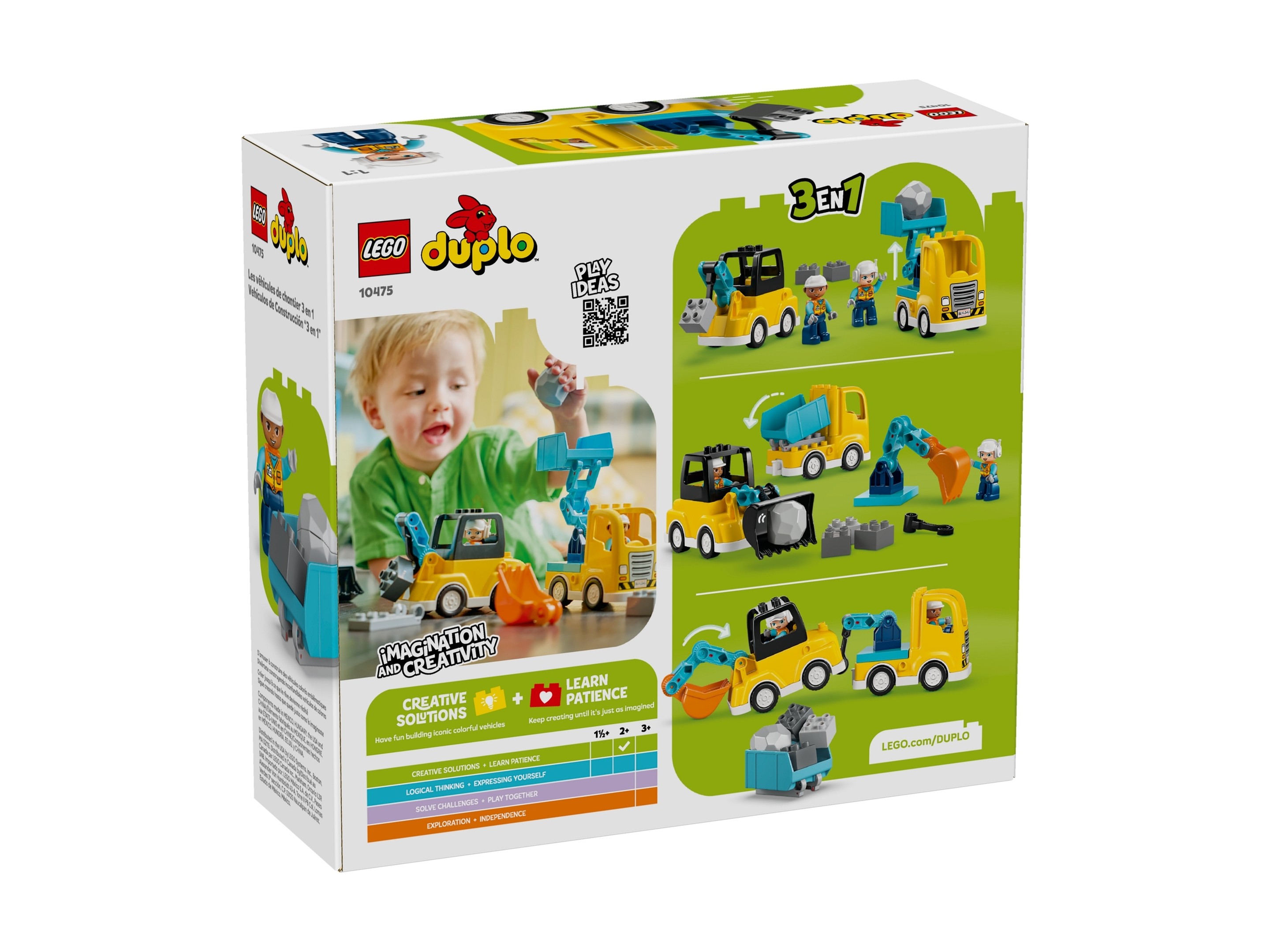 LEGO Duplo - Maszyny budowlane 3 w 1