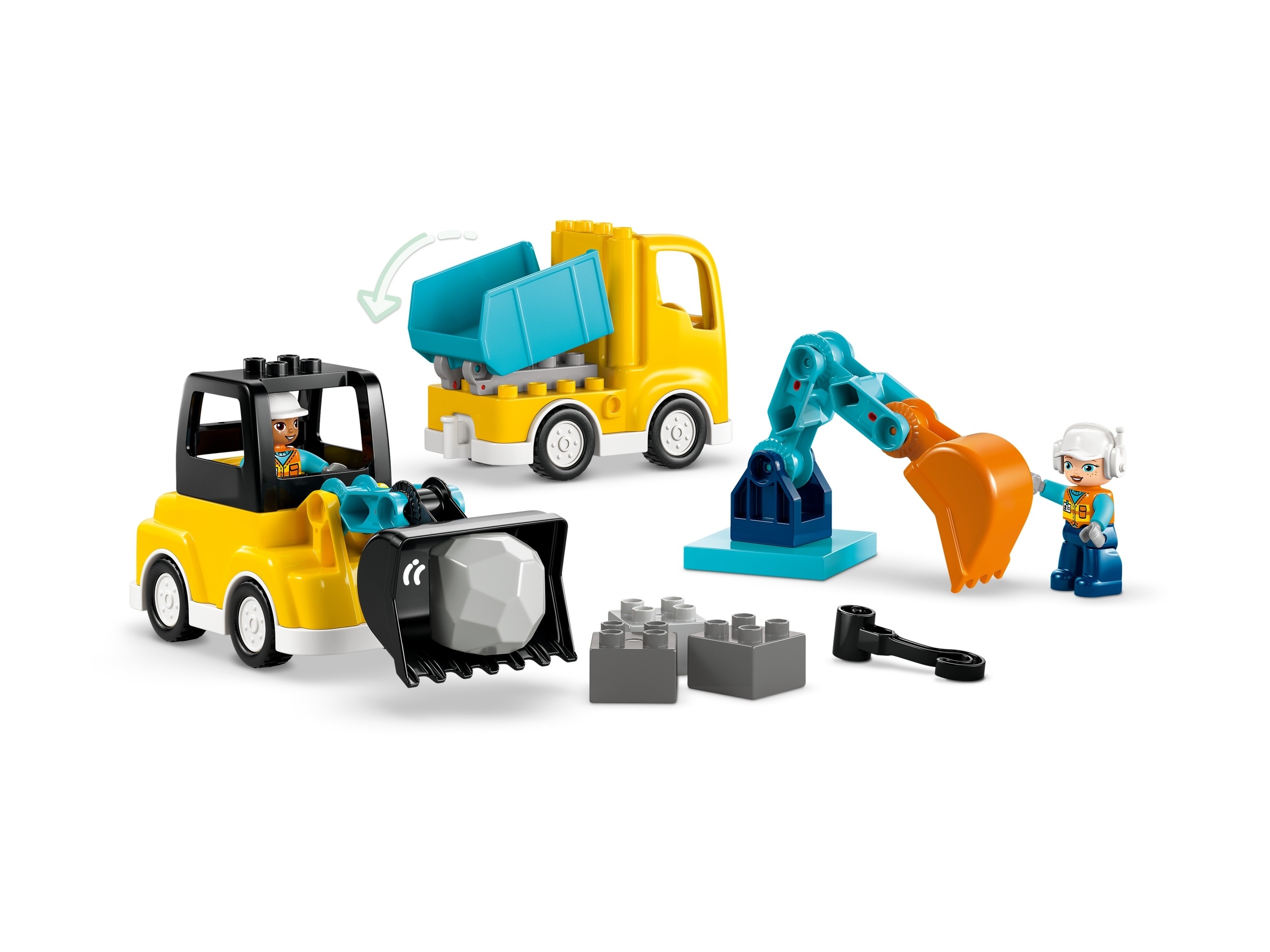 LEGO Duplo - Maszyny budowlane 3 w 1