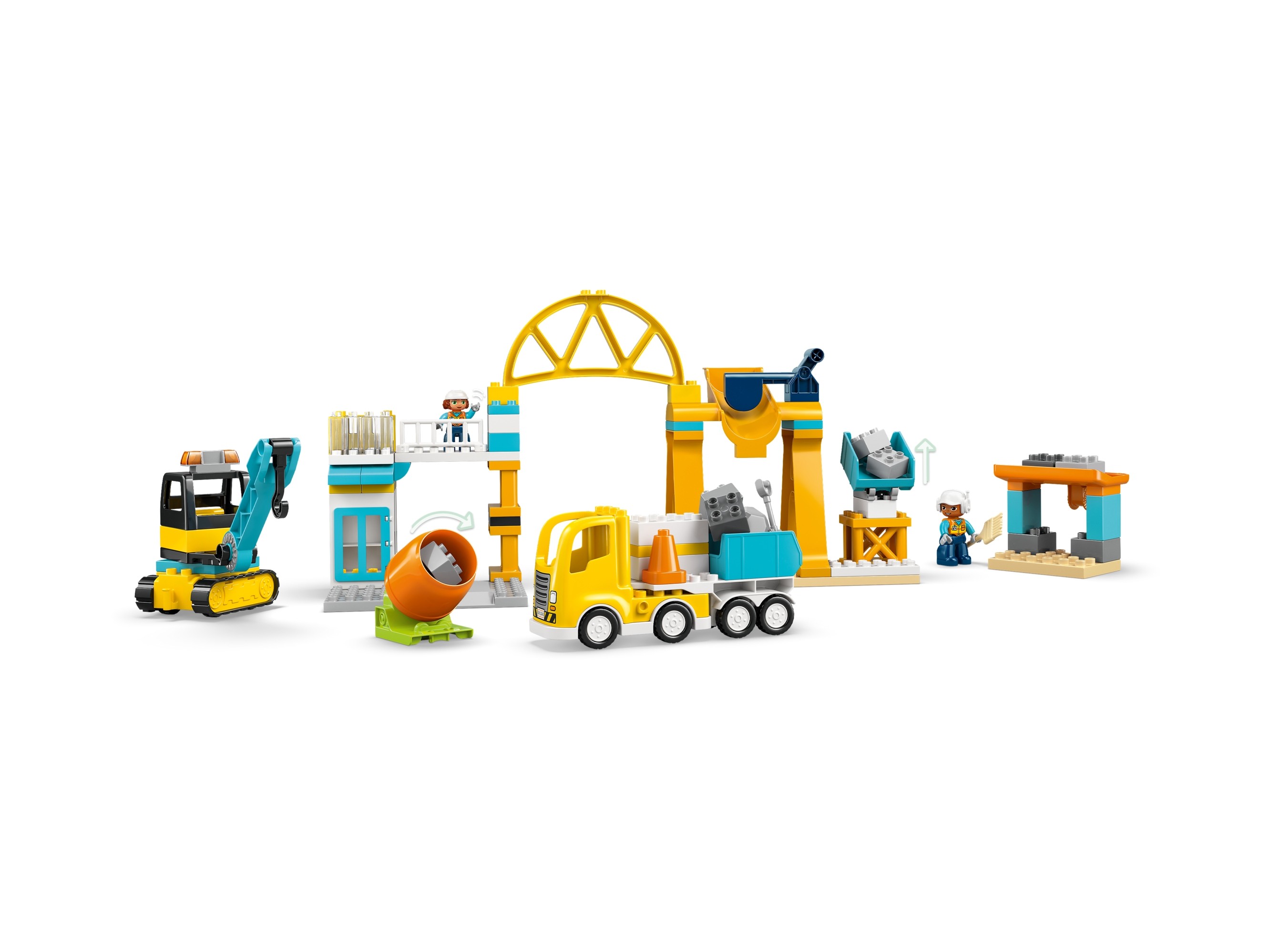LEGO Duplo - Plac budowy z pojazdami 3 w 1