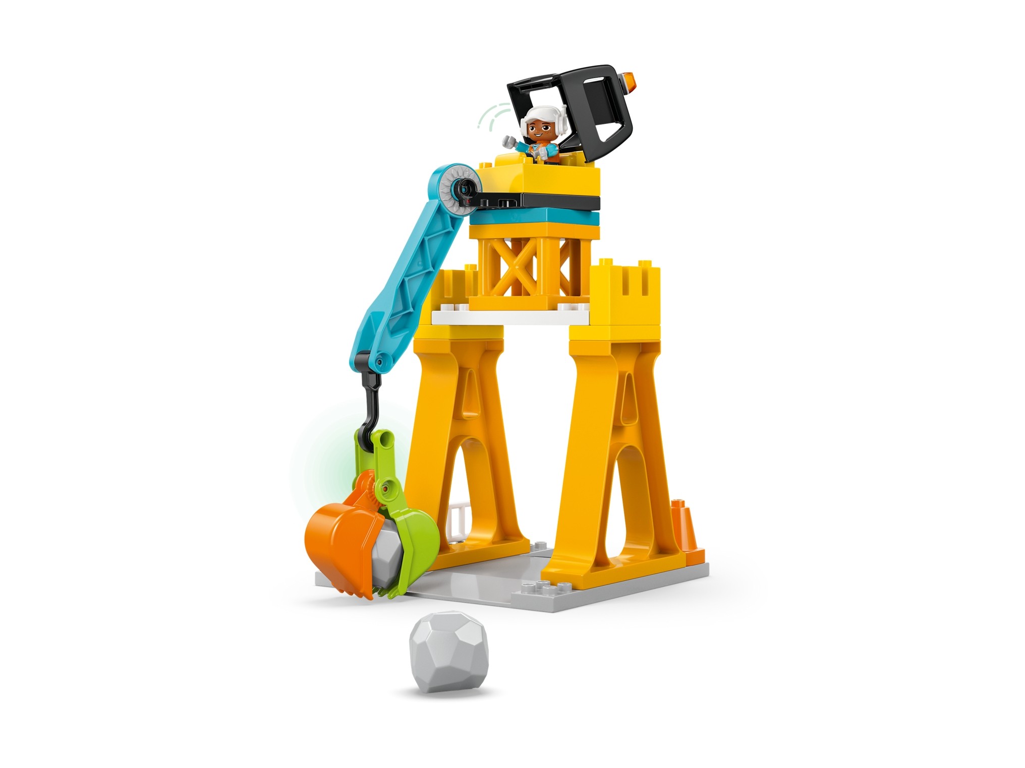 LEGO Duplo - Plac budowy z pojazdami 3 w 1