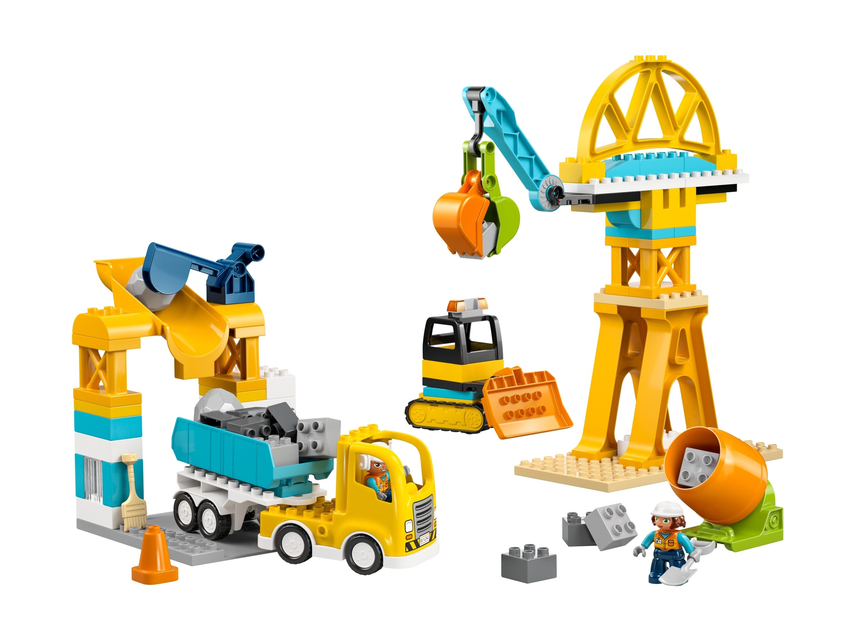 LEGO Duplo - Plac budowy z pojazdami 3 w 1