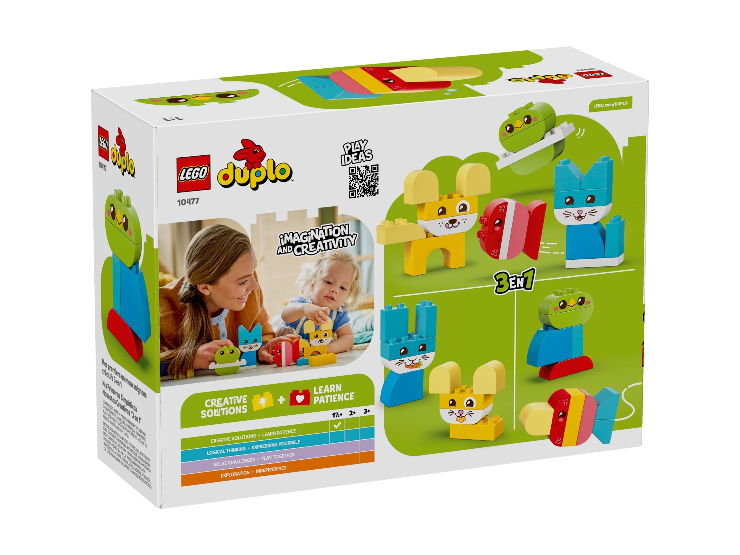 LEGO Duplo - Kreatywne zwierzaki 3 w 1