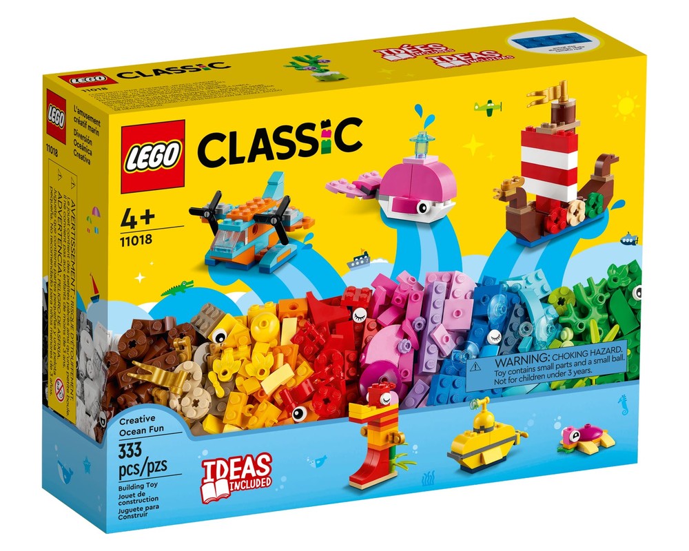 LEGO Classic - Kreatywna oceaniczna zabawa