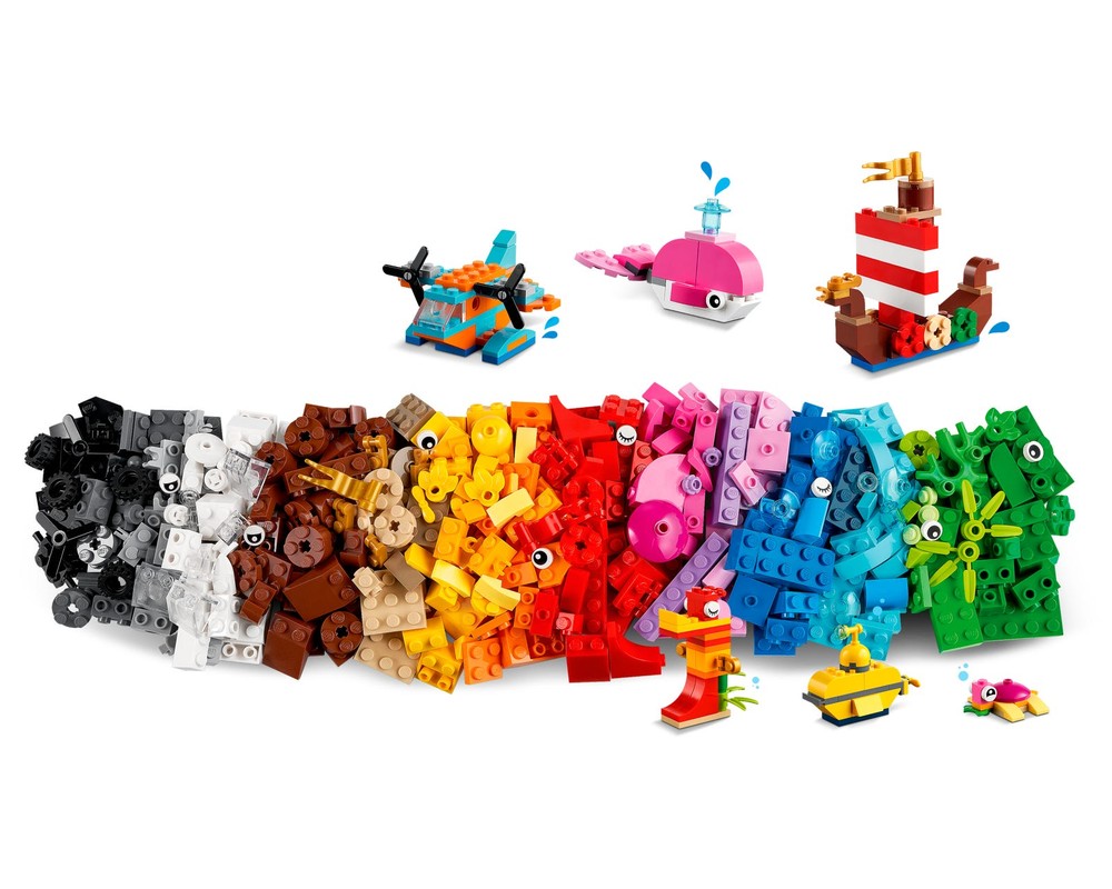 LEGO Classic - Kreatywna oceaniczna zabawa