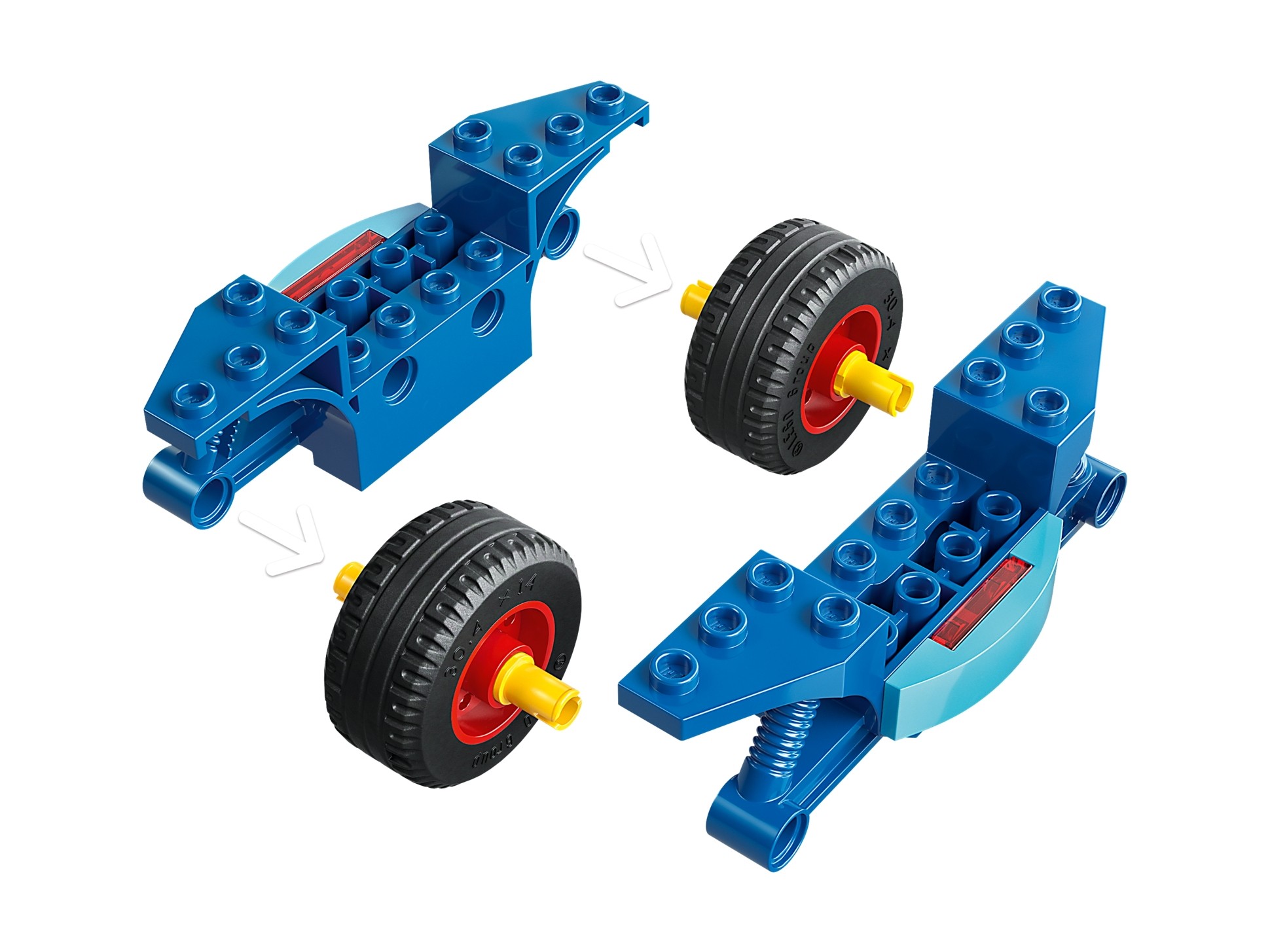 LEGO Super Heroes Marvel - Spidey na motocyklu kontra Rhino