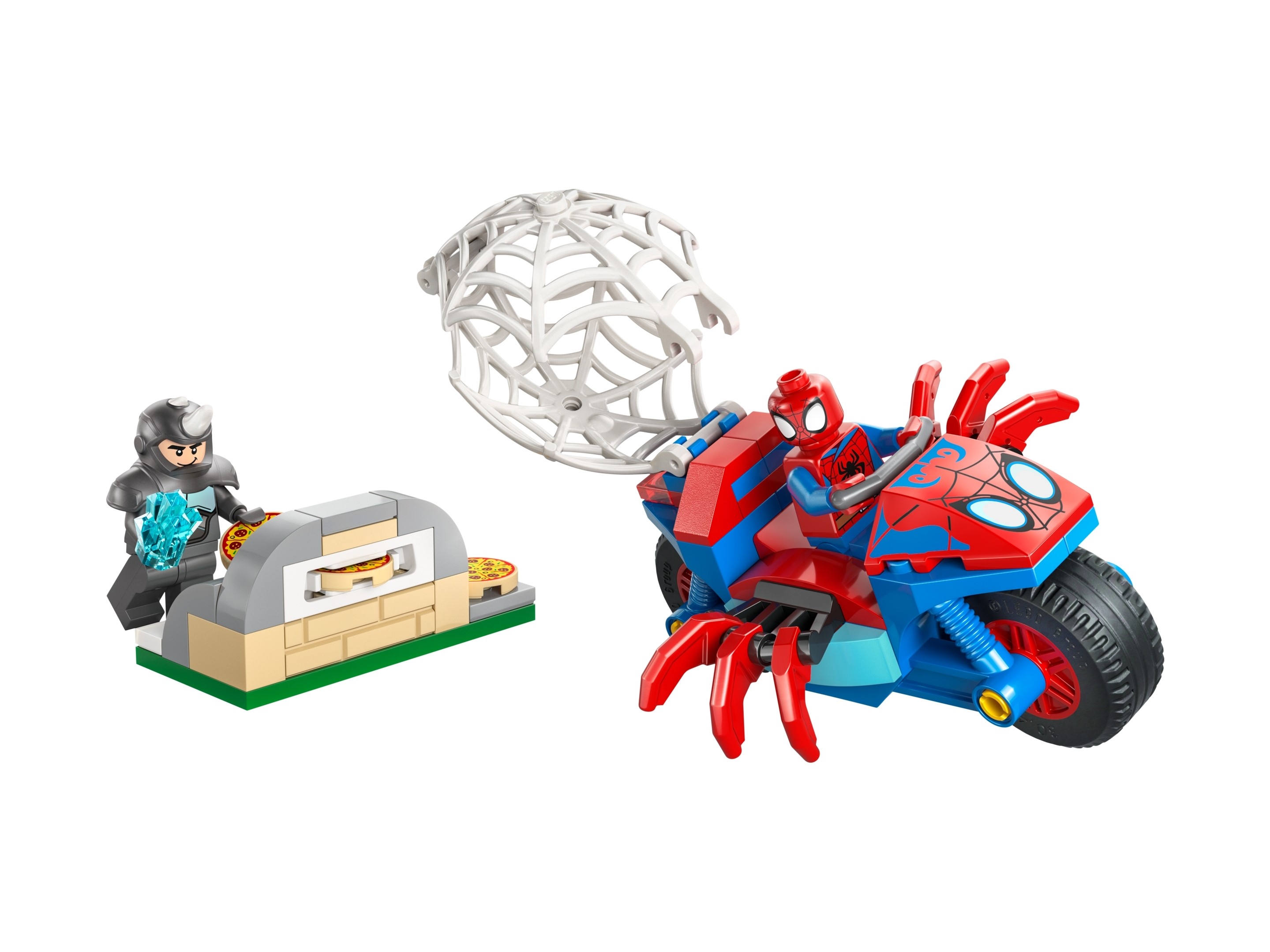 LEGO Super Heroes Marvel - Spidey na motocyklu kontra Rhino