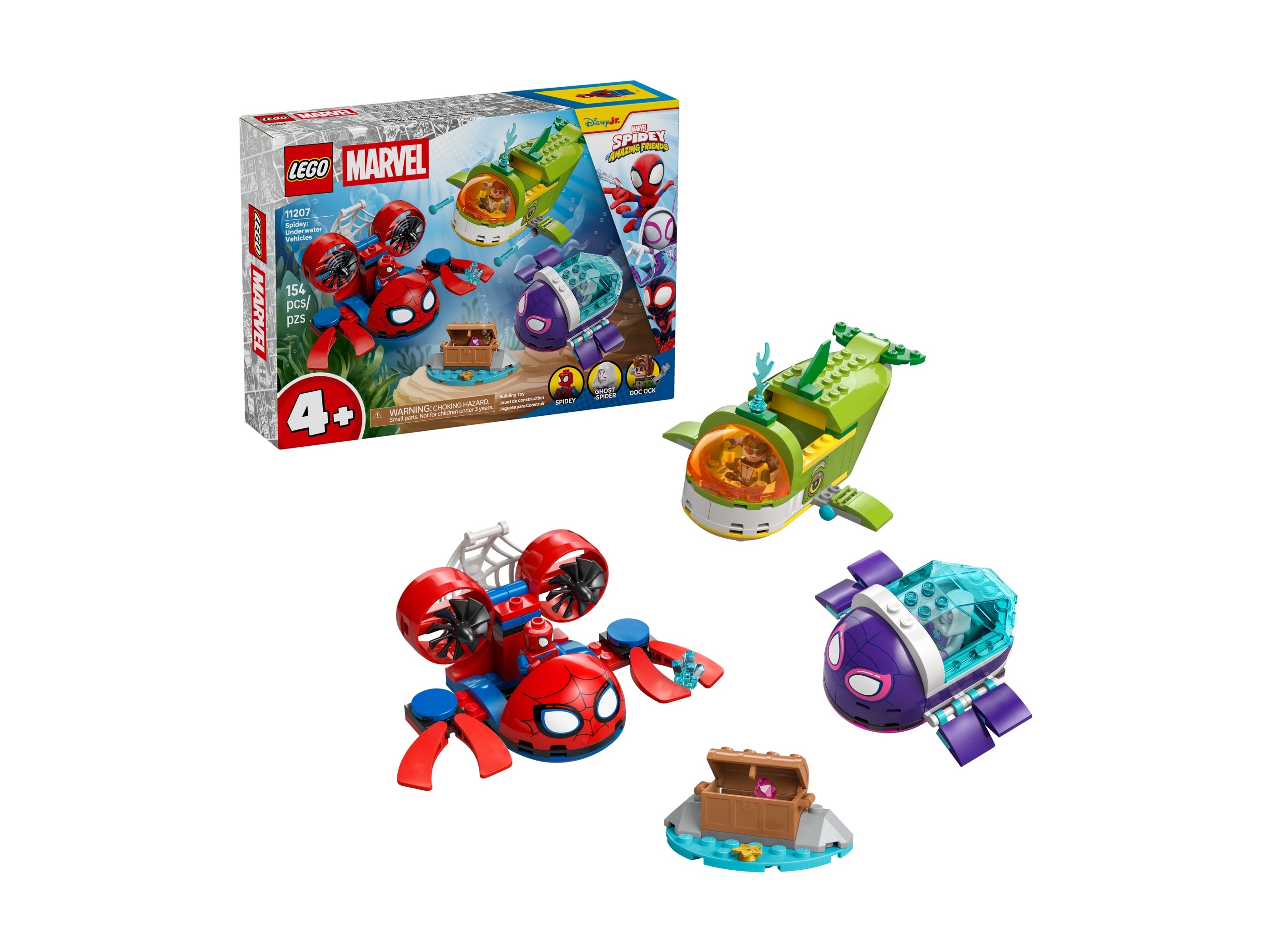 LEGO Super Heroes Marvel - Spidey: podwodne pojazdy