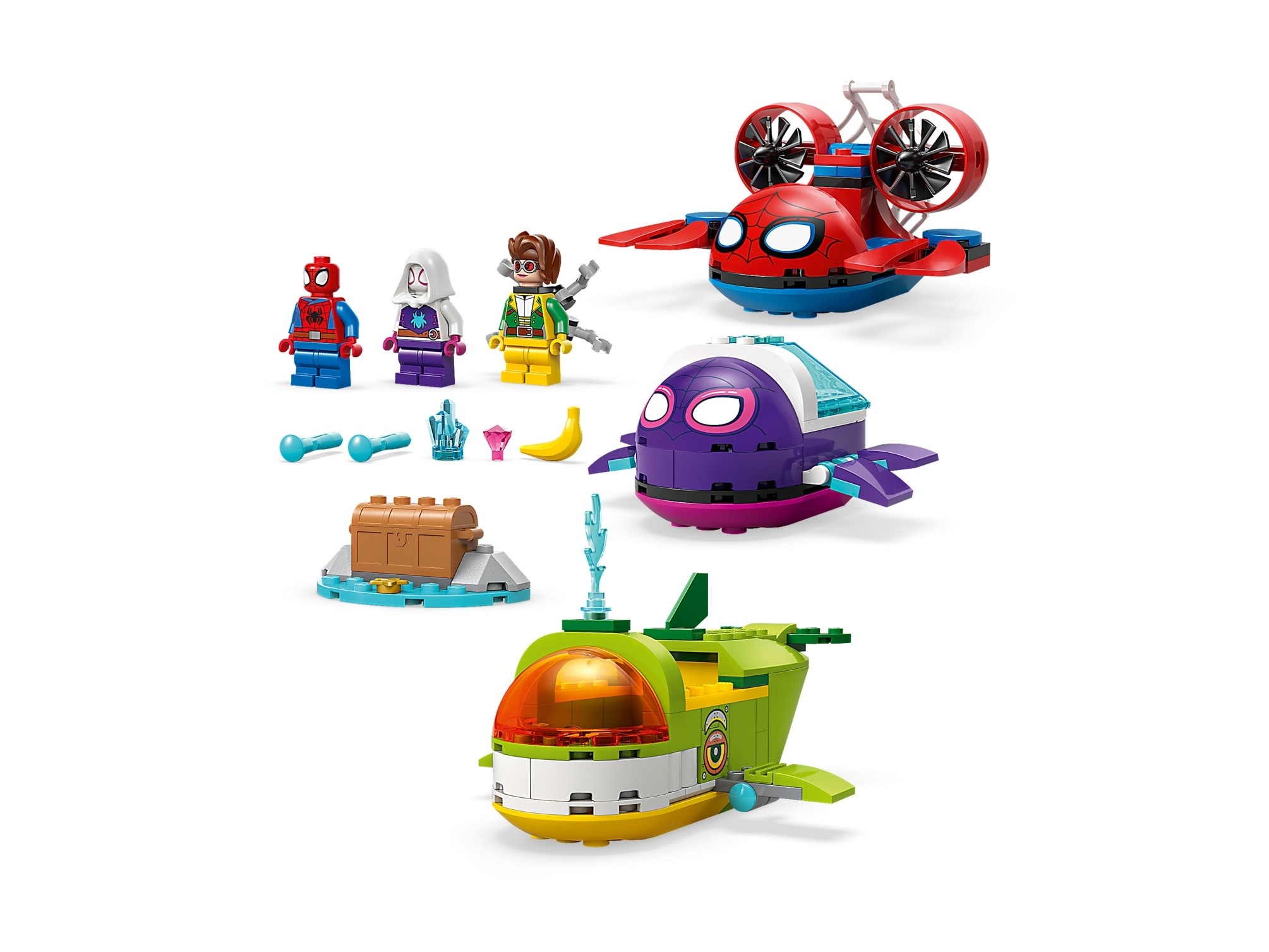 LEGO Super Heroes Marvel - Spidey: podwodne pojazdy