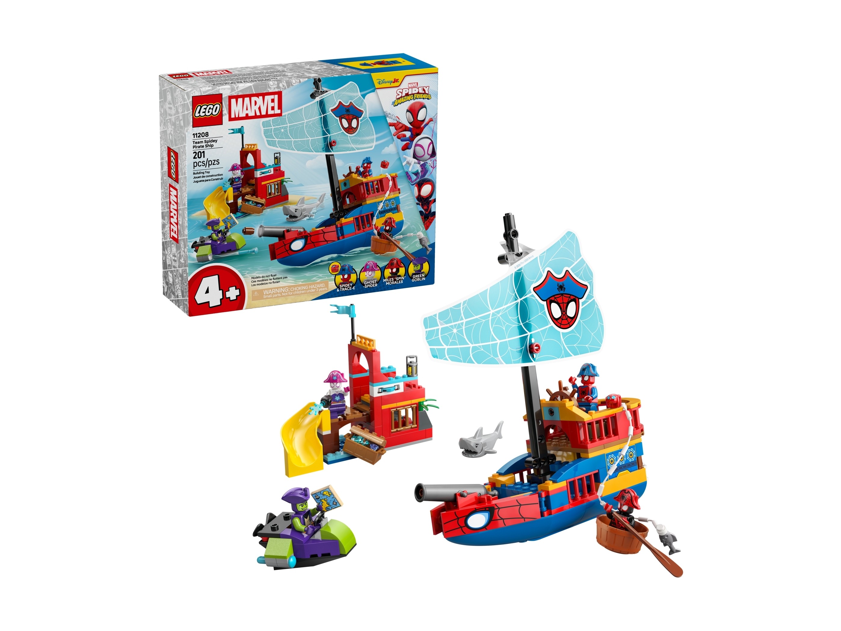 LEGO Super Heroes Marvel - Statek piracki drużyny Spidey’ego