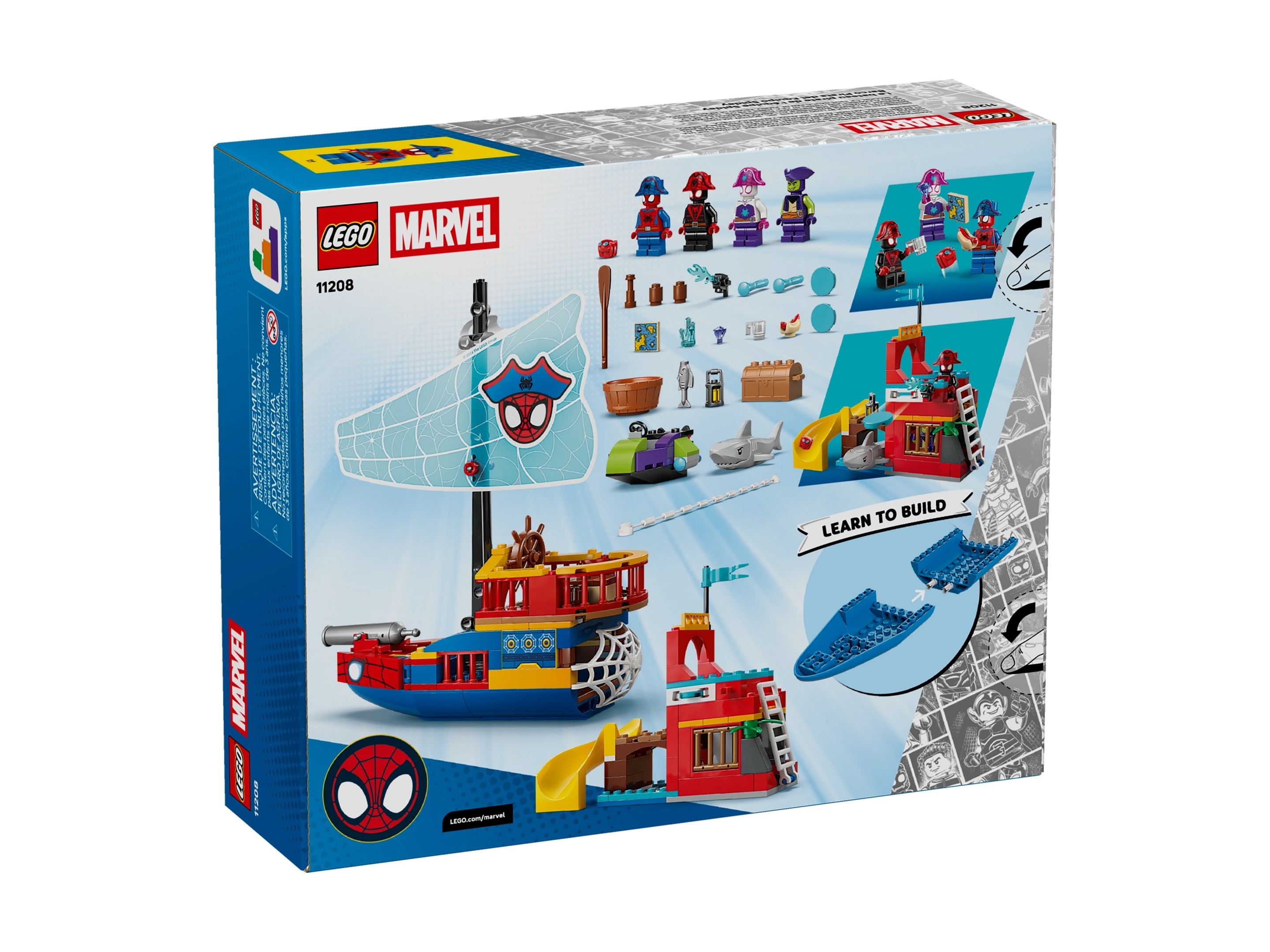 LEGO Super Heroes Marvel - Statek piracki drużyny Spidey’ego