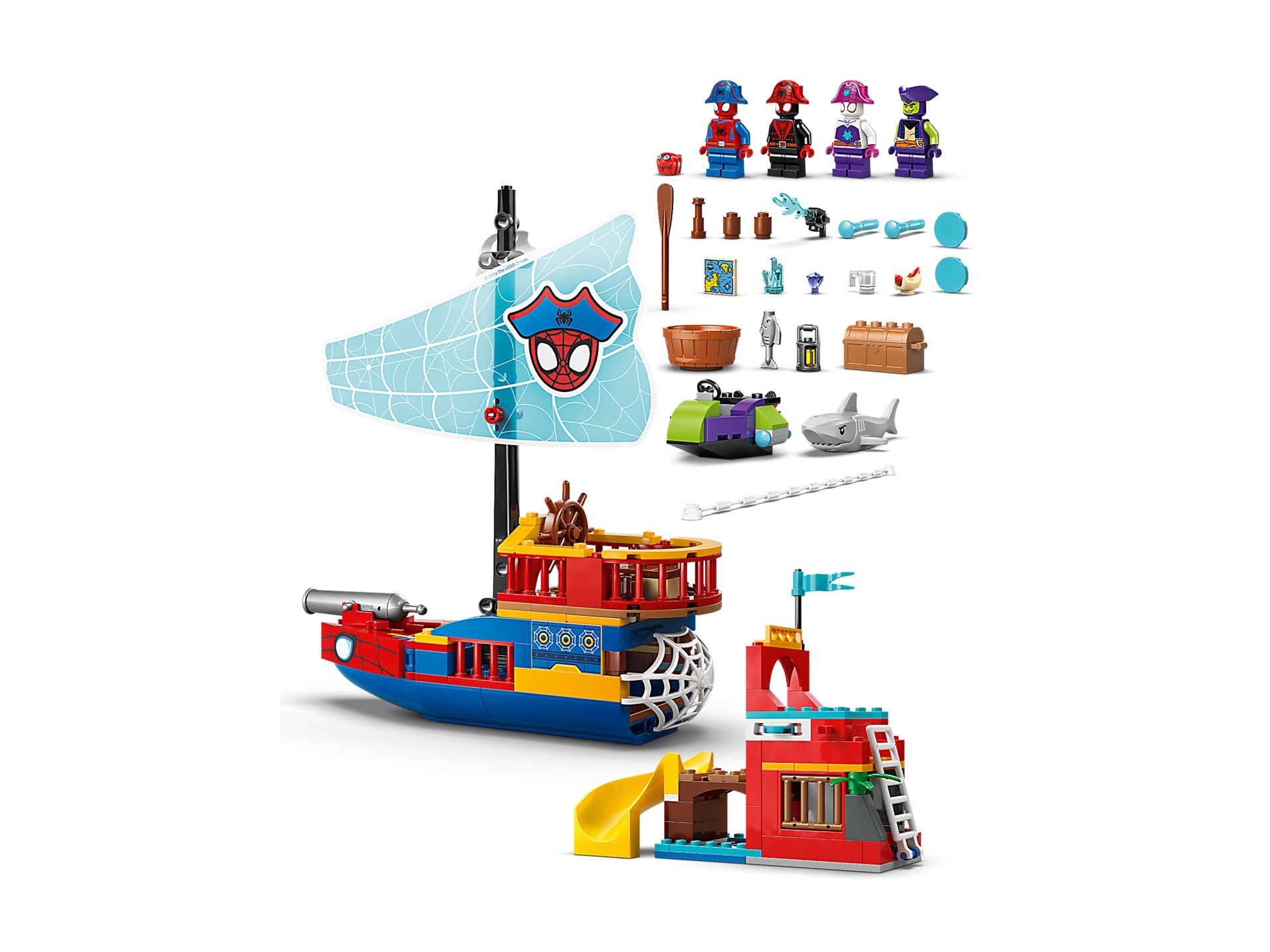 LEGO Super Heroes Marvel - Statek piracki drużyny Spidey’ego